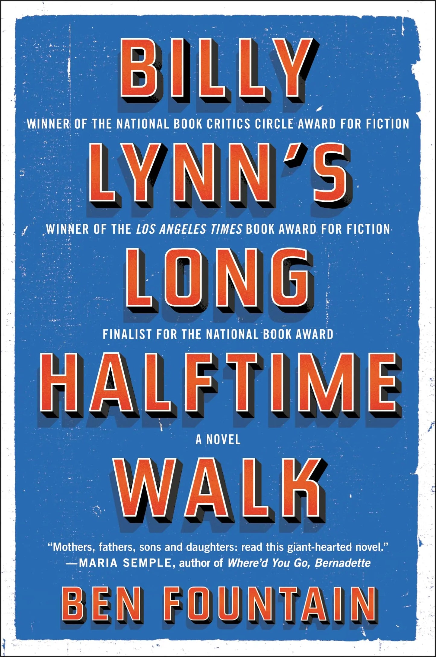 Billy Lynn's Long Halftime Walk The Happy Book Stack