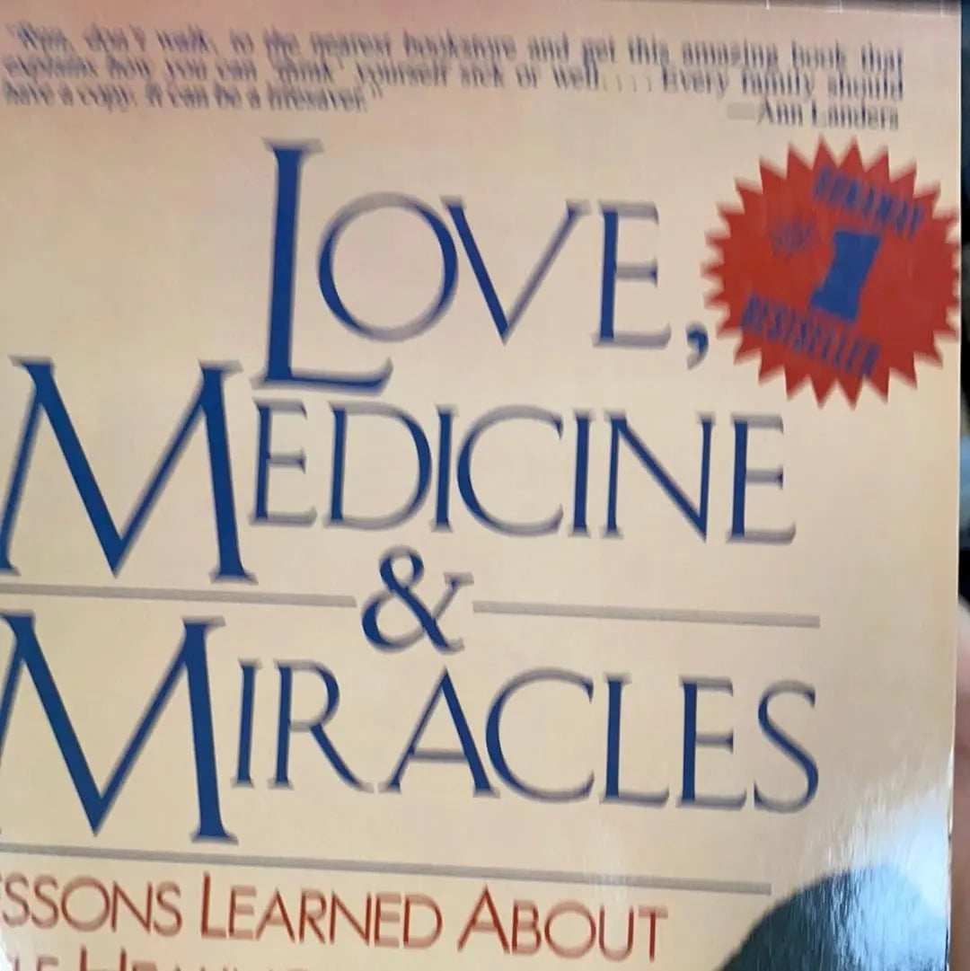 Love, Medicine and Miracles The Happy Book Stack
