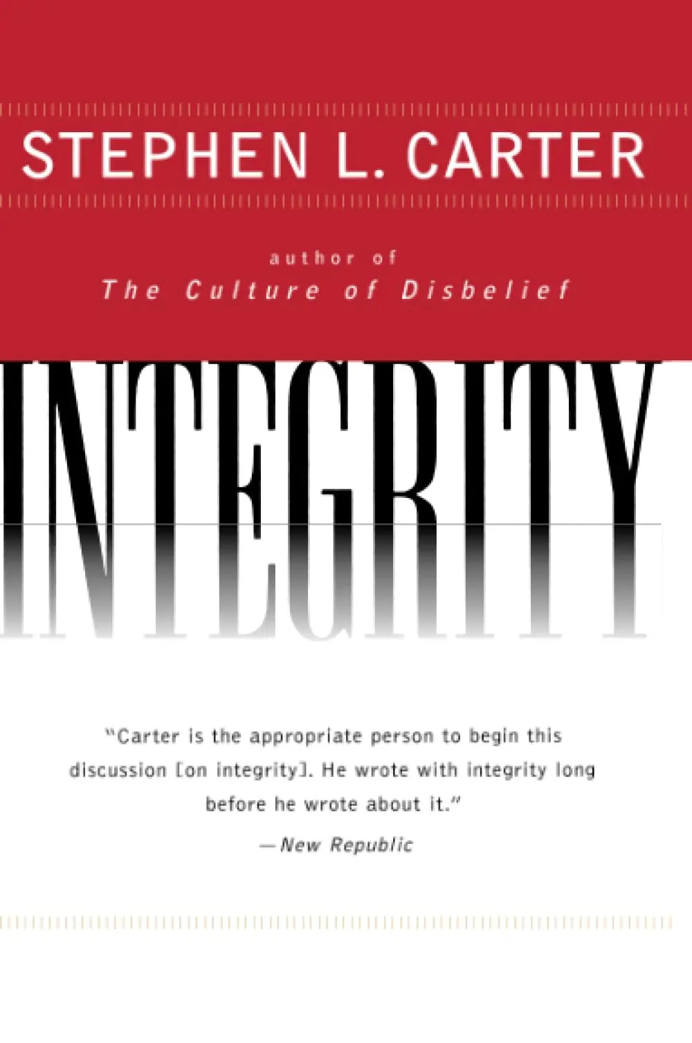 INTEGRITY The Happy Book Stack