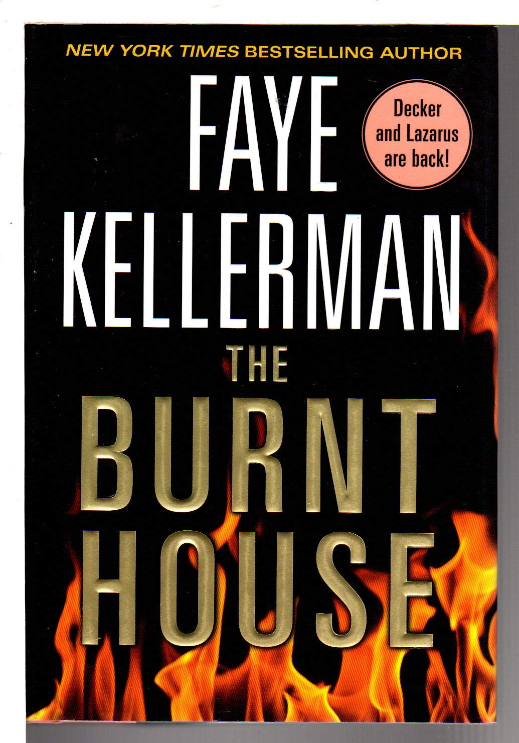 The Burnt House: A Peter Decker/Rina Lazarus Novel (Decker/Lazarus Novels, 16) The Happy Book Stack