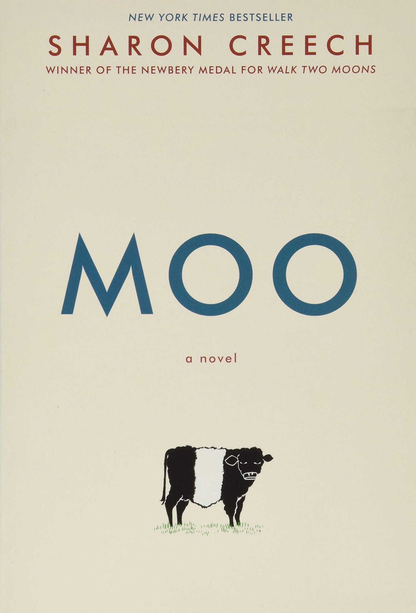 Moo: A Novel The Happy Book Stack