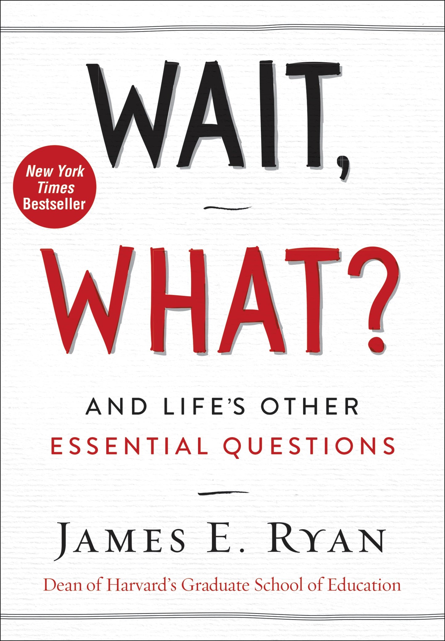 Wait, What?: A Thought-Provoking Guide To Asking The Right Questions The Happy Book Stack