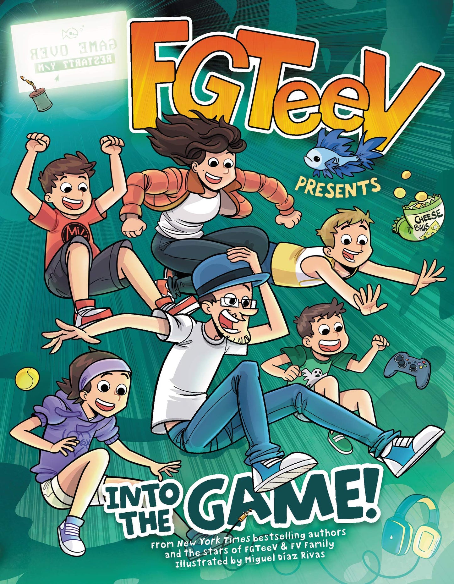 FGTeeV Presents: Into the Game!: A Graphic Novel The Happy Book Stack
