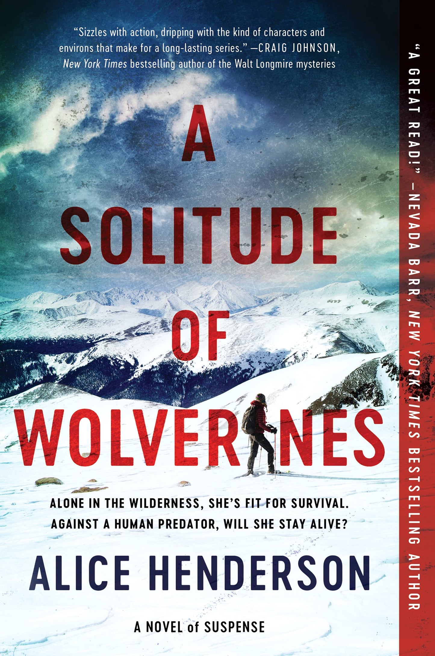 A Solitude of Wolverines: A Novel of Suspense (Alex Carter Series, 1) The Happy Book Stack