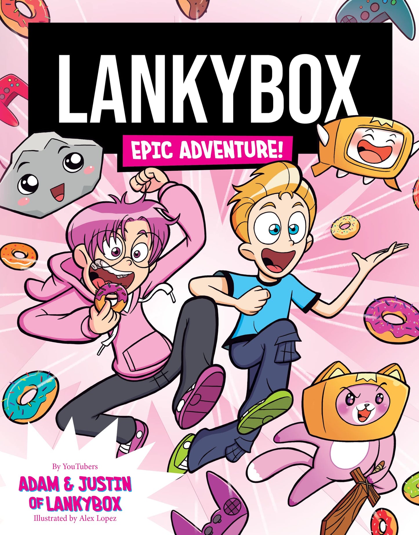 LankyBox: Epic Adventure!: Exhilarating Graphic Novel from Lankybox The Happy Book Stack
