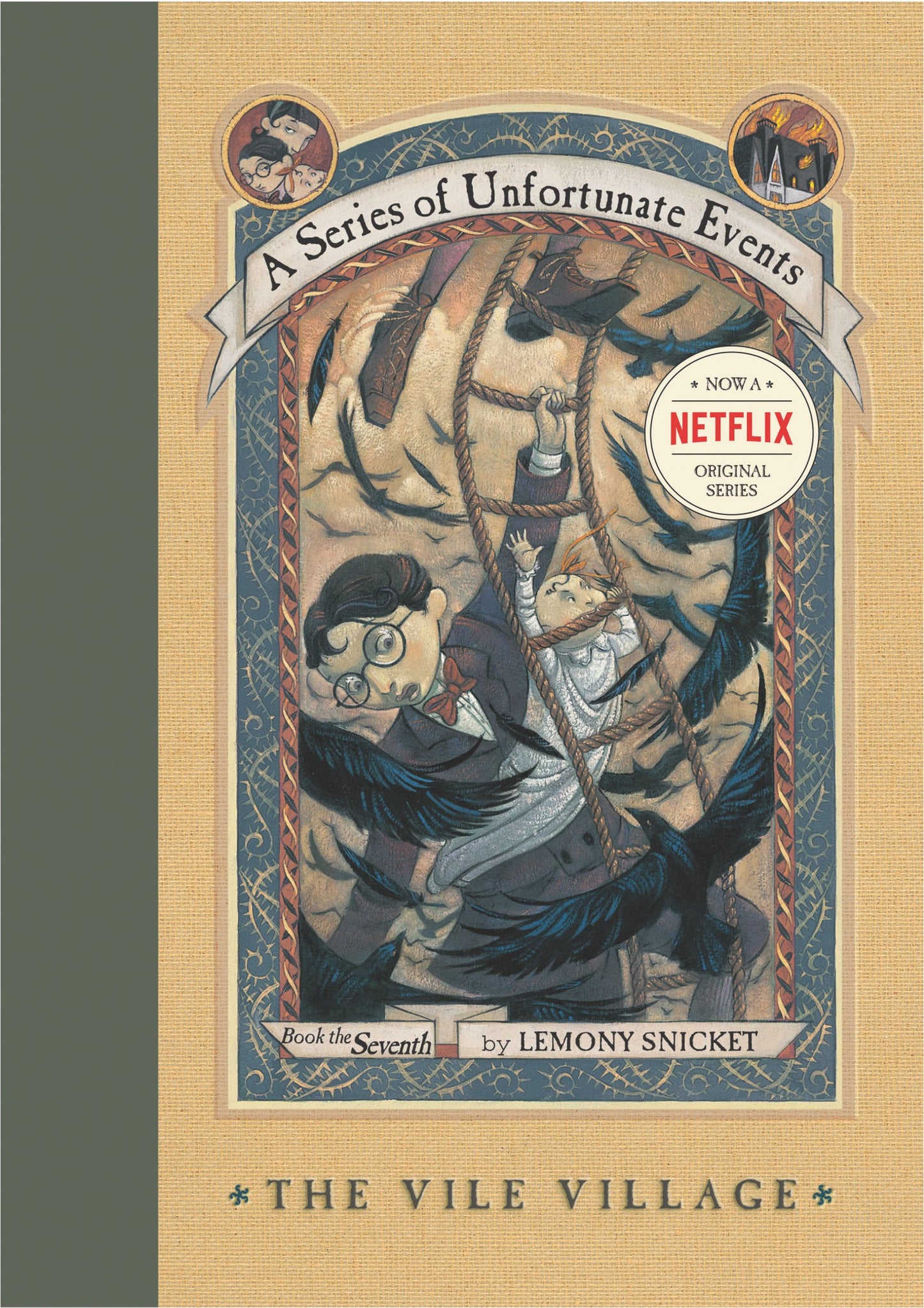 The Vile Village (A Series of Unfortunate Events, No. 7) The Happy Book Stack