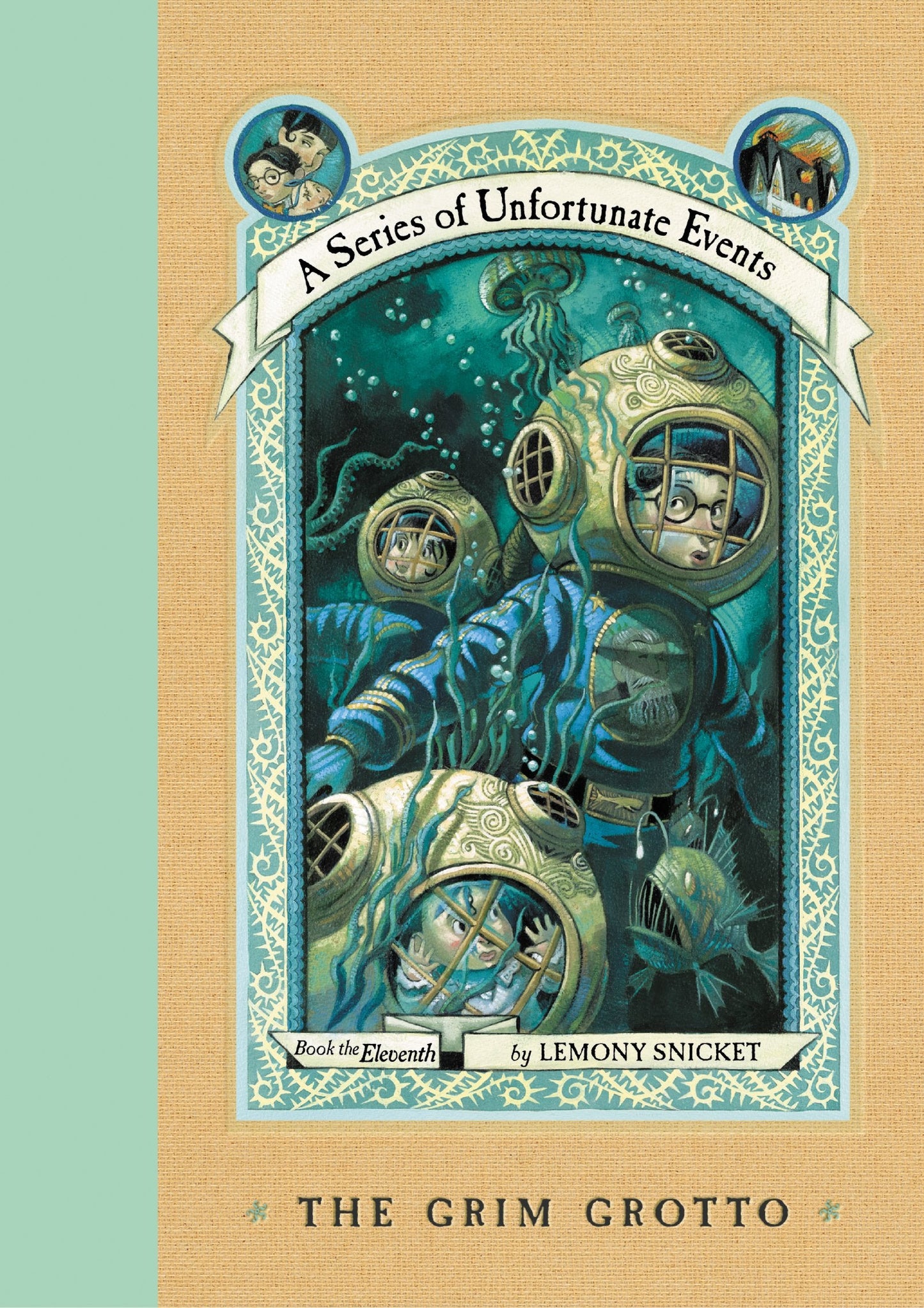 The Grim Grotto (A Series of Unfortunate Events, Book 11) (A Series of Unfortunate Events, 11) The Happy Book Stack