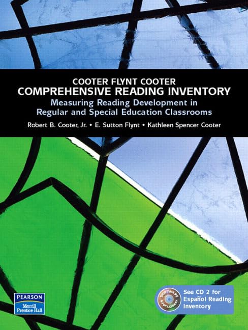 Comprehensive Reading Inventory: Measuring Reading Development in Regular and Special Education Classrooms - 9714
