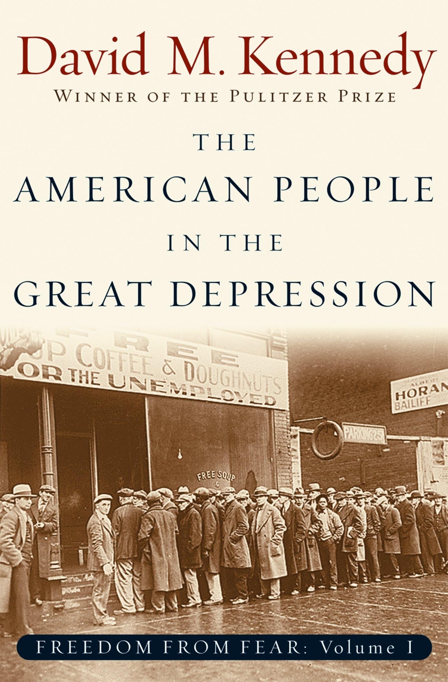 The American People in the Great Depression: Freedom from Fear, Part One (Oxford History of the United States) The Happy Book Stack