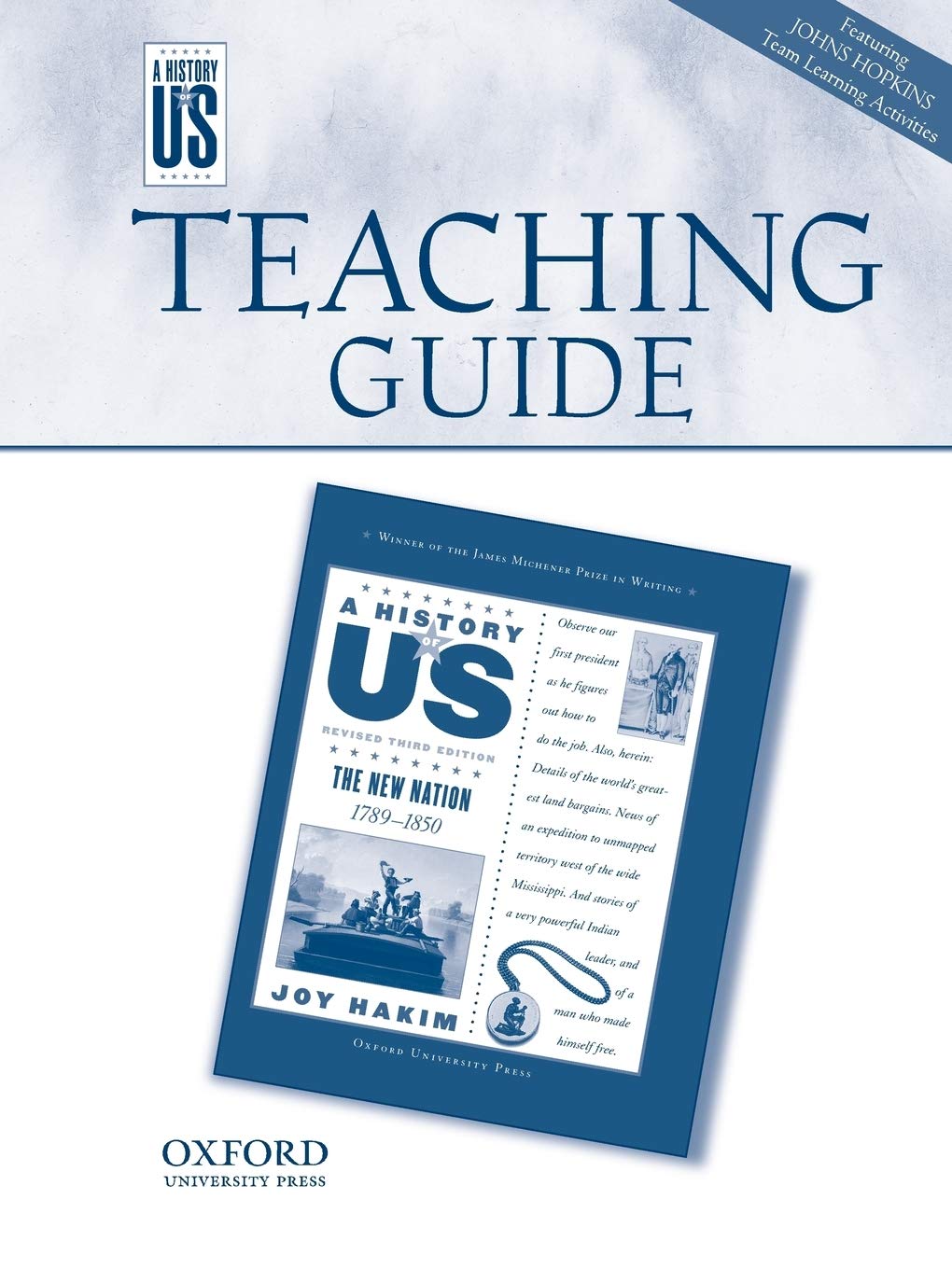 The New Nation Middle/High School Teaching Guide, A History of US (A ^AHistory of US) - 6674
