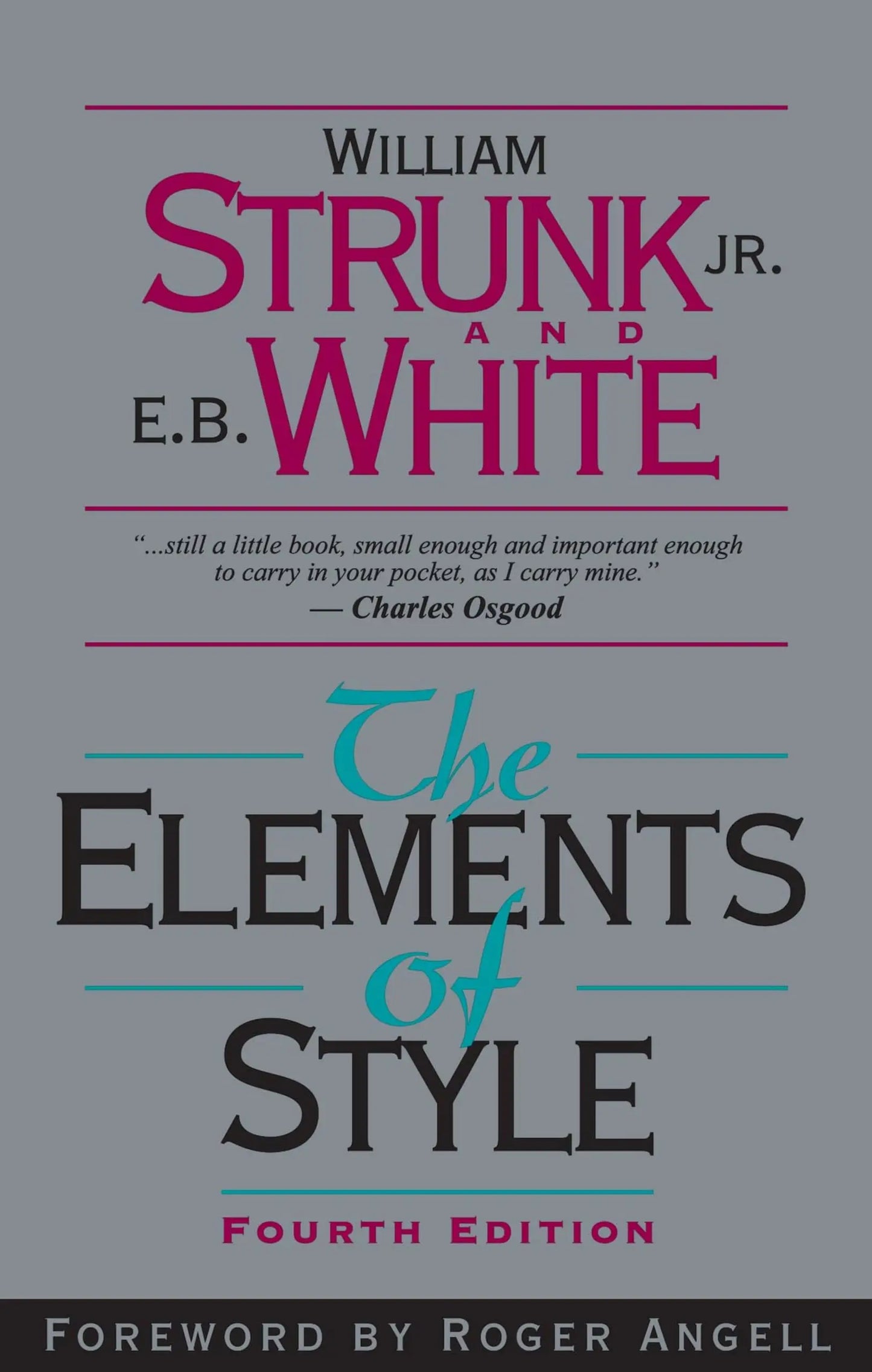 The Elements of Style, Fourth Edition The Happy Book Stack