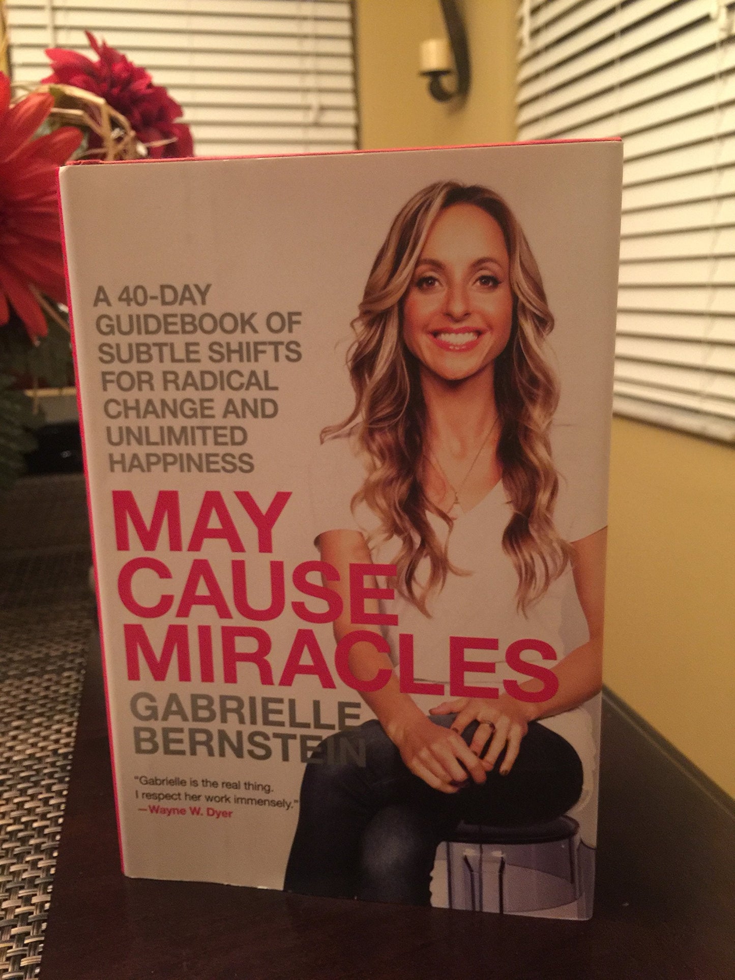May Cause Miracles: A 40-Day Guidebook of Subtle Shifts for Radical Change and Unlimited Happiness The Happy Book Stack