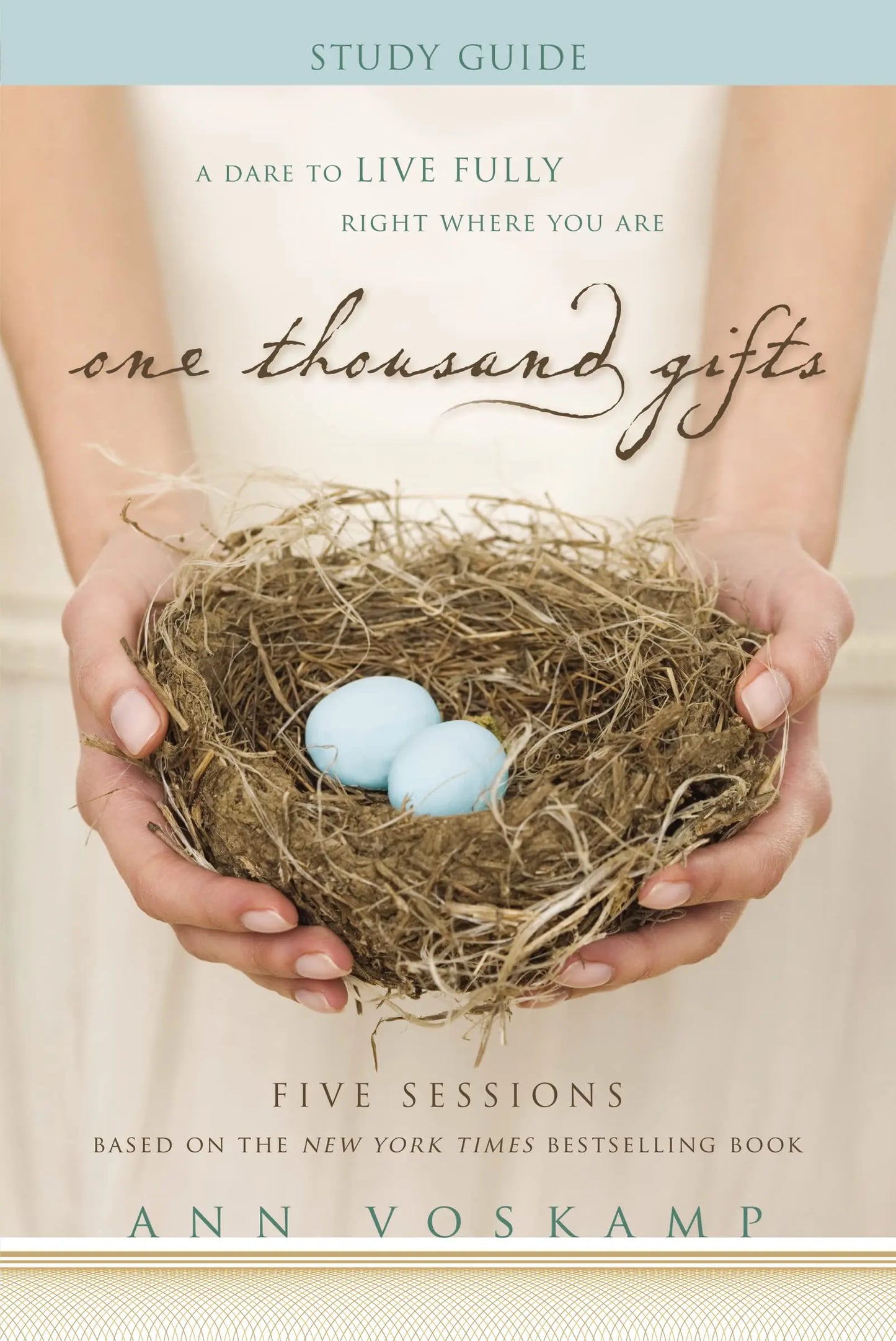 One Thousand Gifts Bible Study Guide: A Dare to Live Fully Right Where You Are The Happy Book Stack