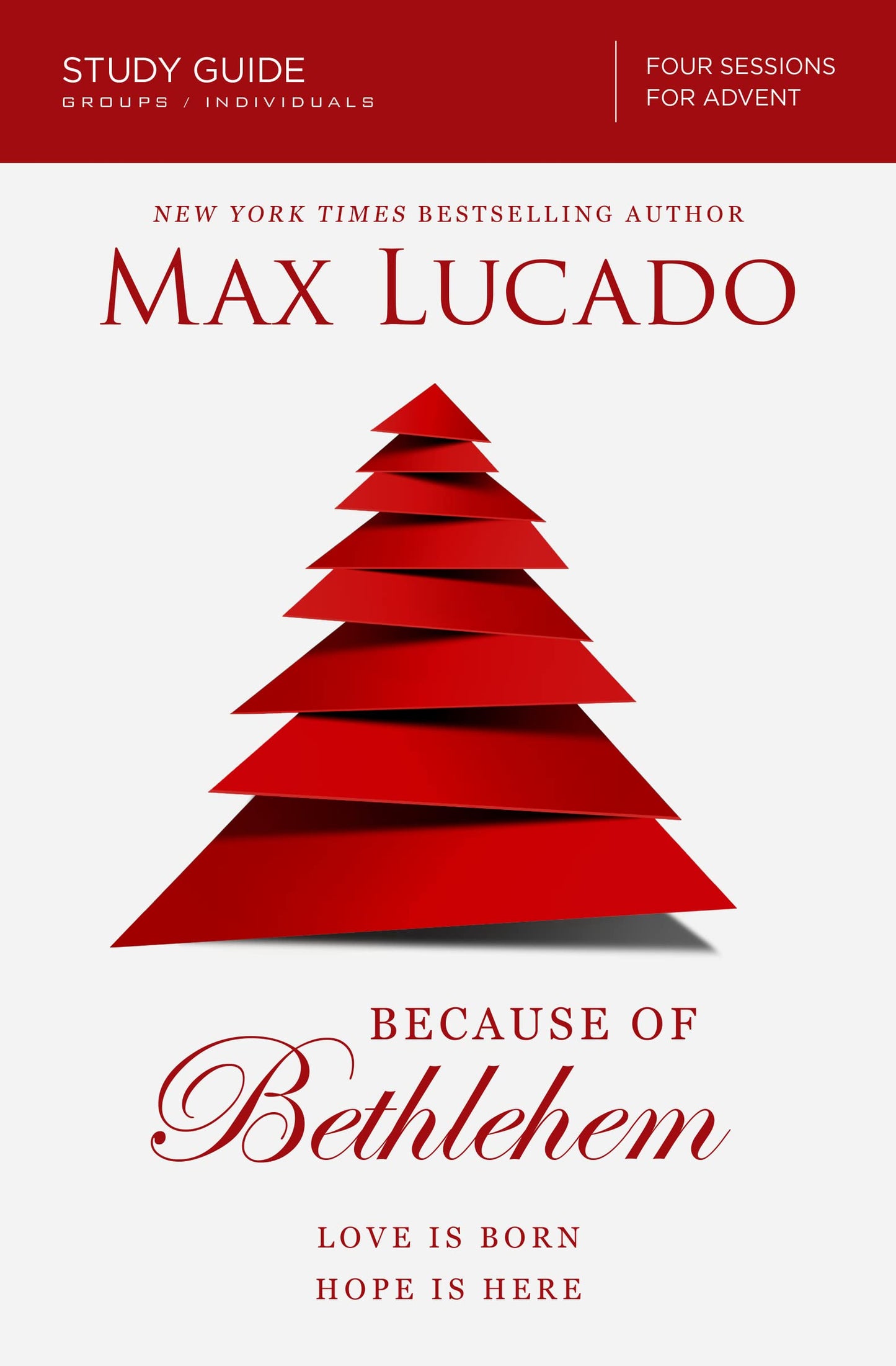 Because of Bethlehem Bible Study Guide: Love is Born, Hope is Here The Happy Book Stack