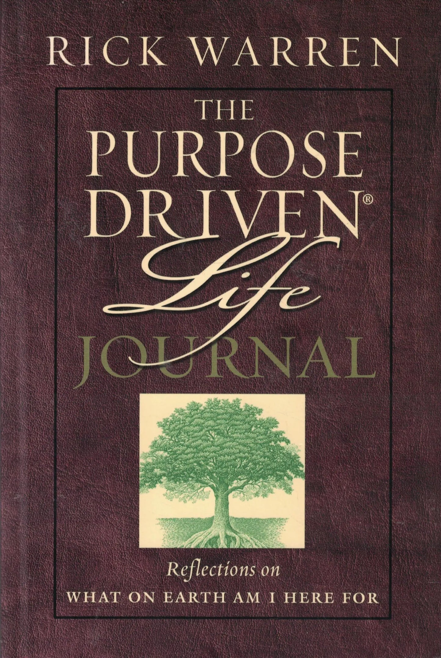 The Purpose Driven Life Journal The Happy Book Stack