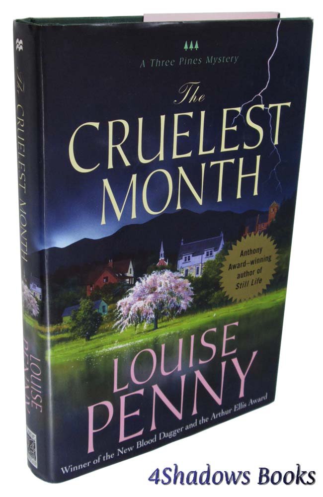 The Cruelest Month (Three Pines Mysteries, No. 3) The Happy Book Stack