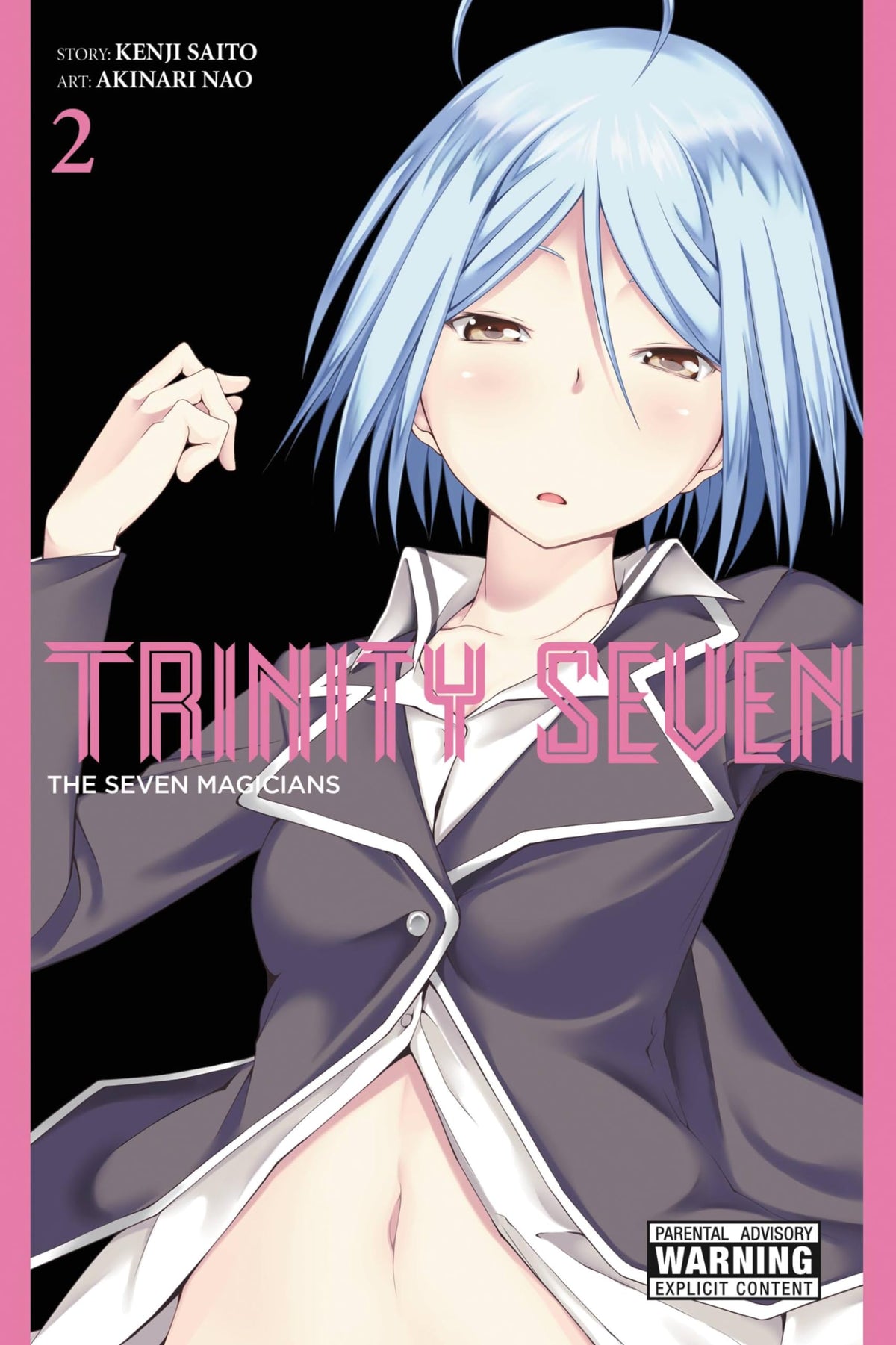 Trinity Seven, Vol. 2: The Seven Magicians - manga The Happy Book Stack