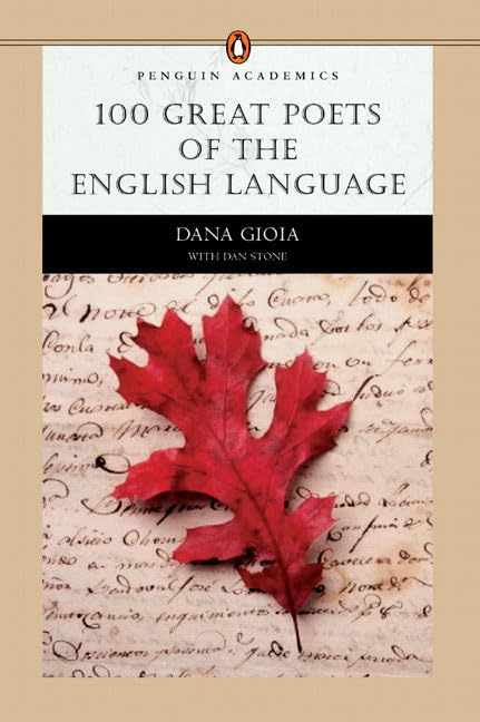 100 Great Poets of the English Language The Happy Book Stack