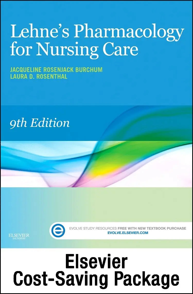 Lehne's Pharmacology for Nursing Care - Text and Elsevier Adaptive Learning Package The Happy Book Stack