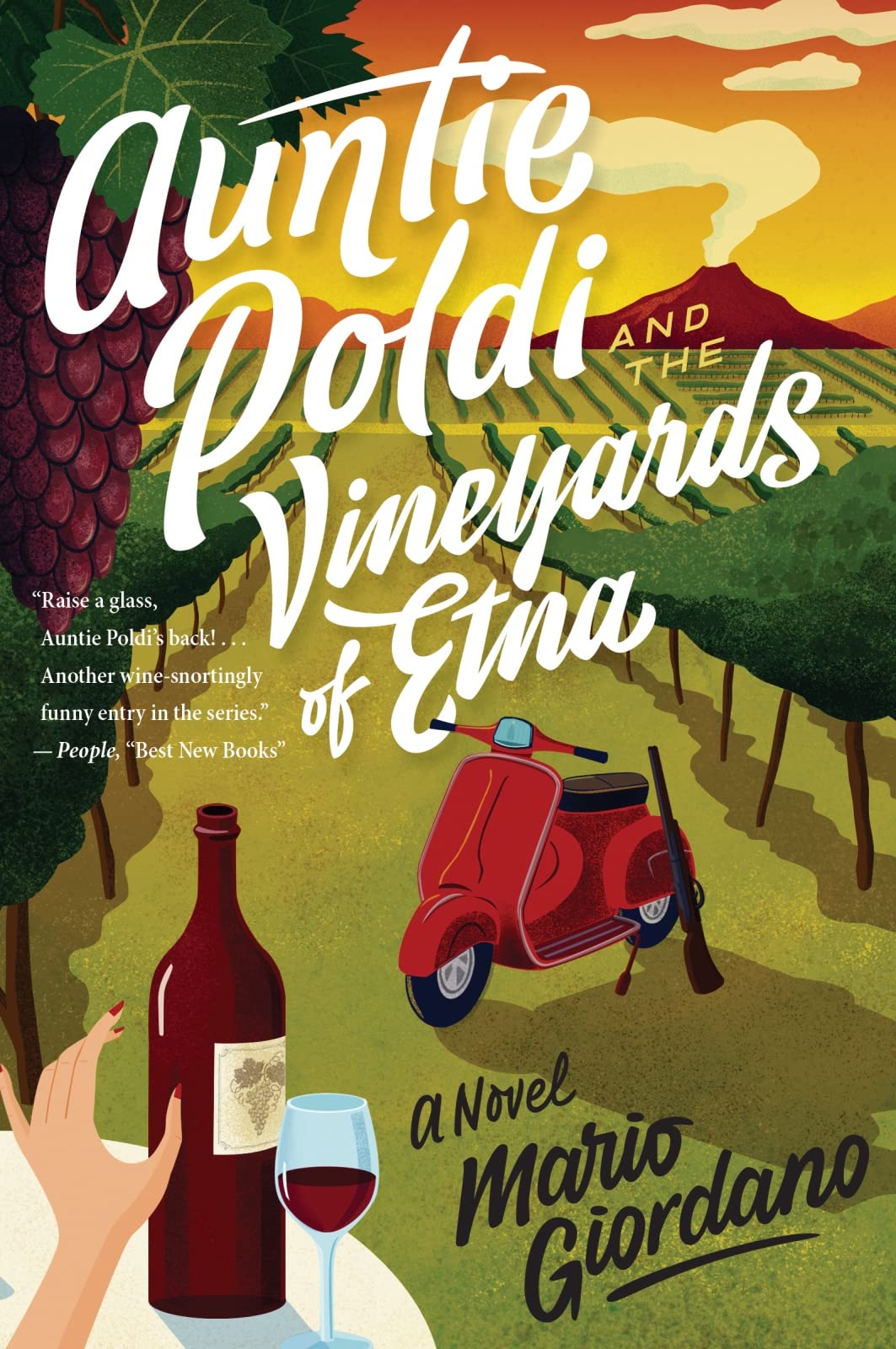 Auntie Poldi And The Vineyards Of Etna: The Second Sexy Amateur Sleuth Mystery - Murder, Mafia, and Romance in Sicily (An Auntie Poldi Adventure, 2) The Happy Book Stack