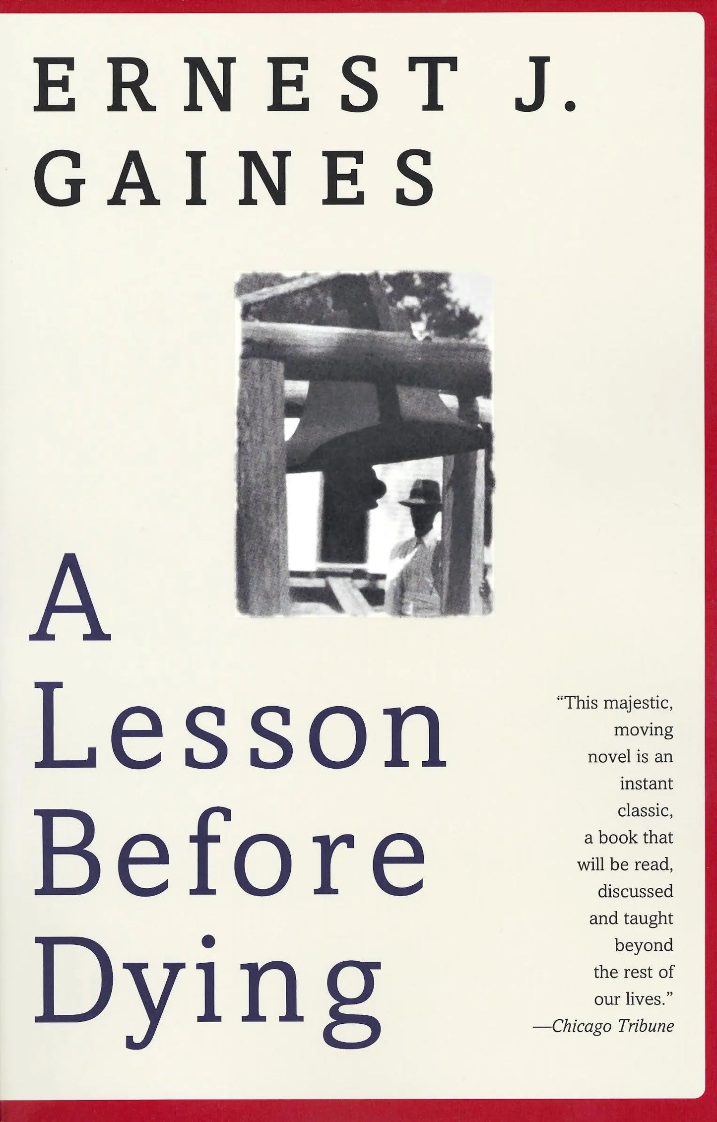 A Lesson Before Dying (Oprah's Book Club) The Happy Book Stack