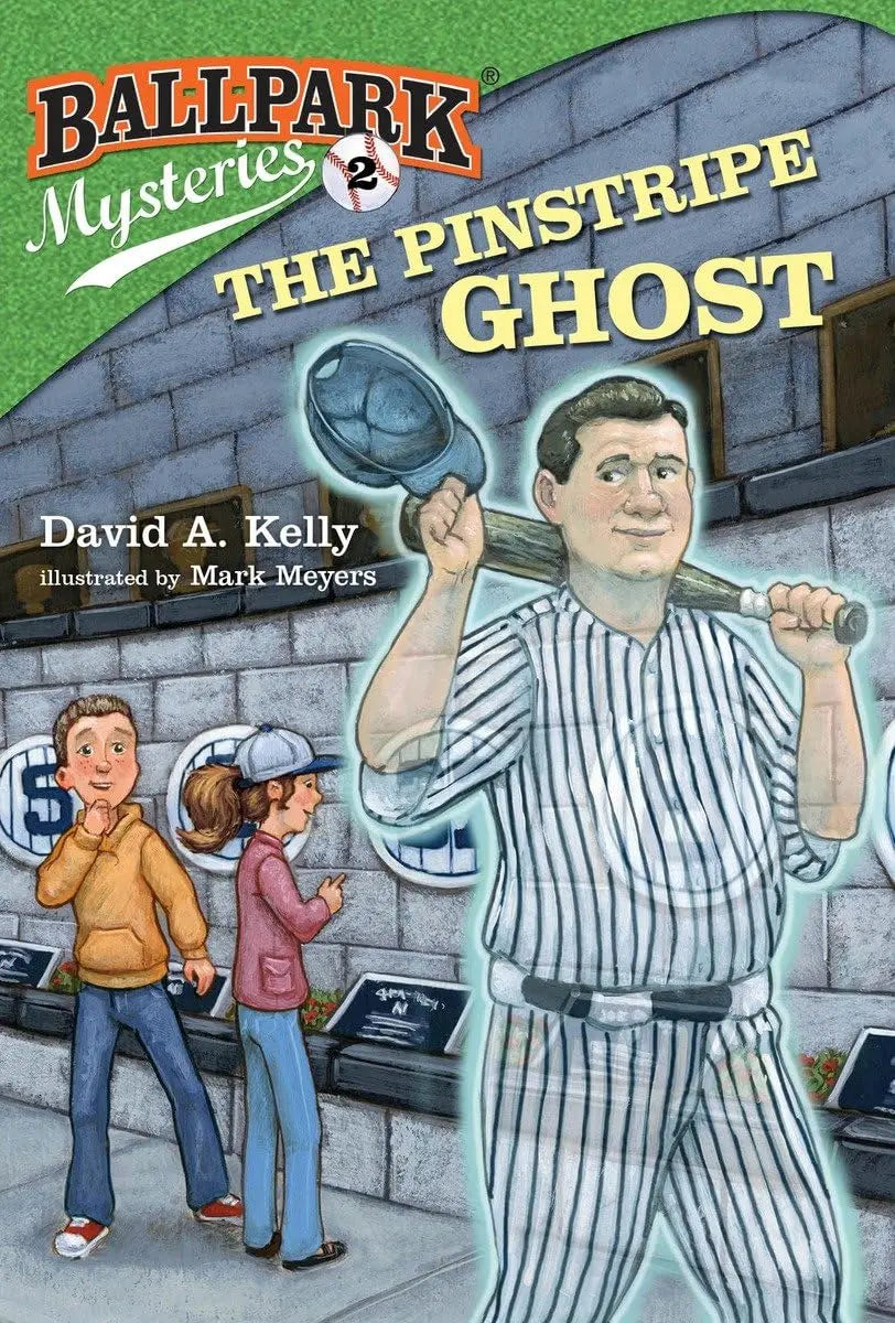 The Pinstripe Ghost (Ballpark Mysteries) The Happy Book Stack