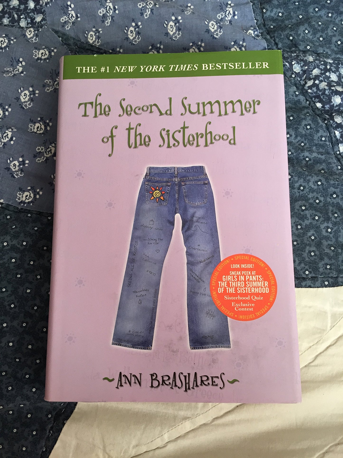 The Second Summer of the Sisterhood (Sisterhood of the Traveling Pants, Book 2) The Happy Book Stack
