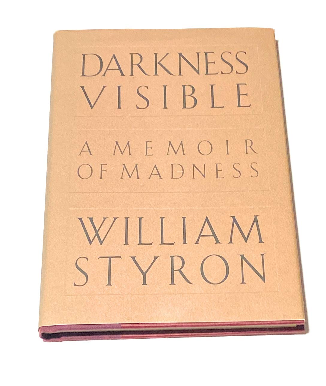 Darkness Visible: A Memoir of Madness The Happy Book Stack