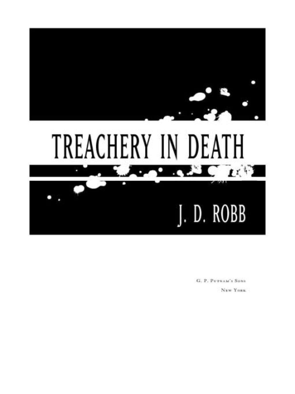 Treachery in Death The Happy Book Stack