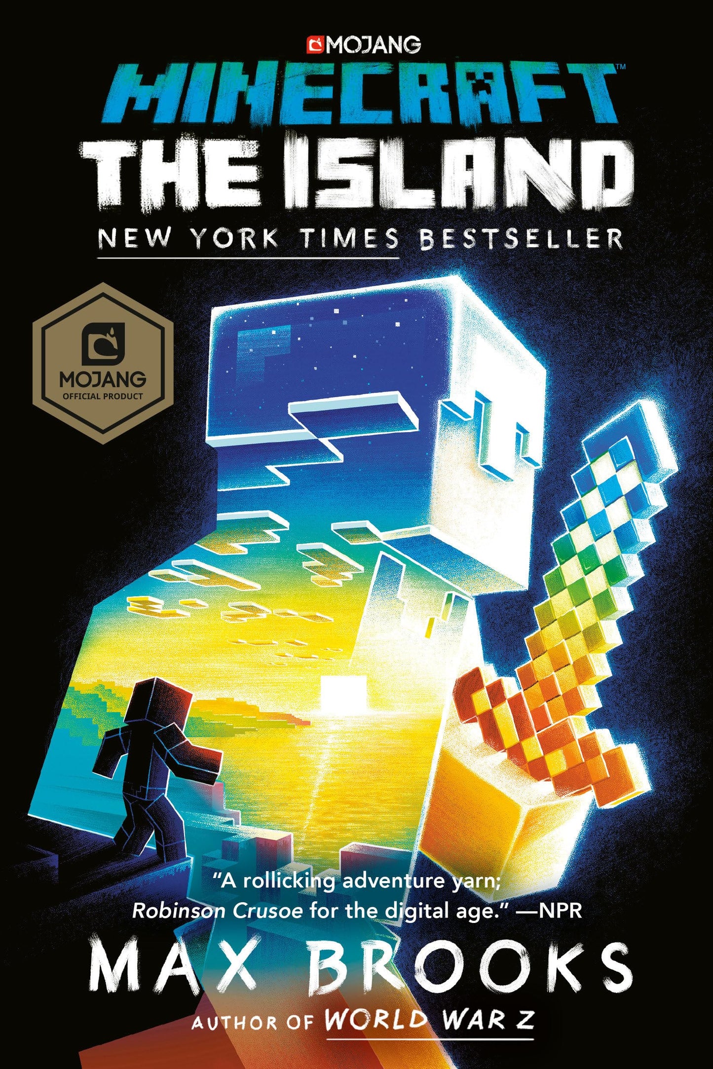 Minecraft: The Island: An Official Minecraft Novel The Happy Book Stack