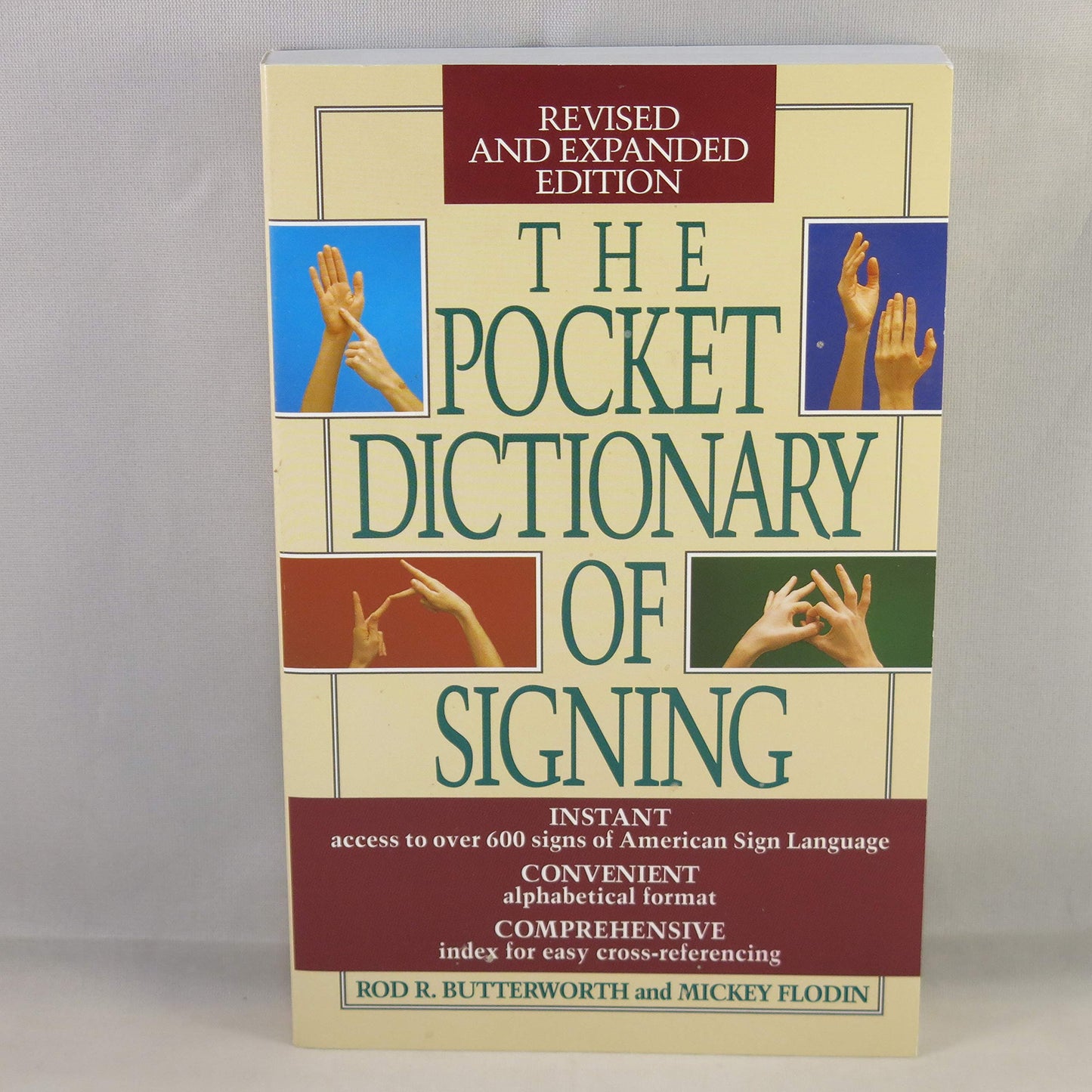 The Pocket Dictionary Of Signing The Happy Book Stack