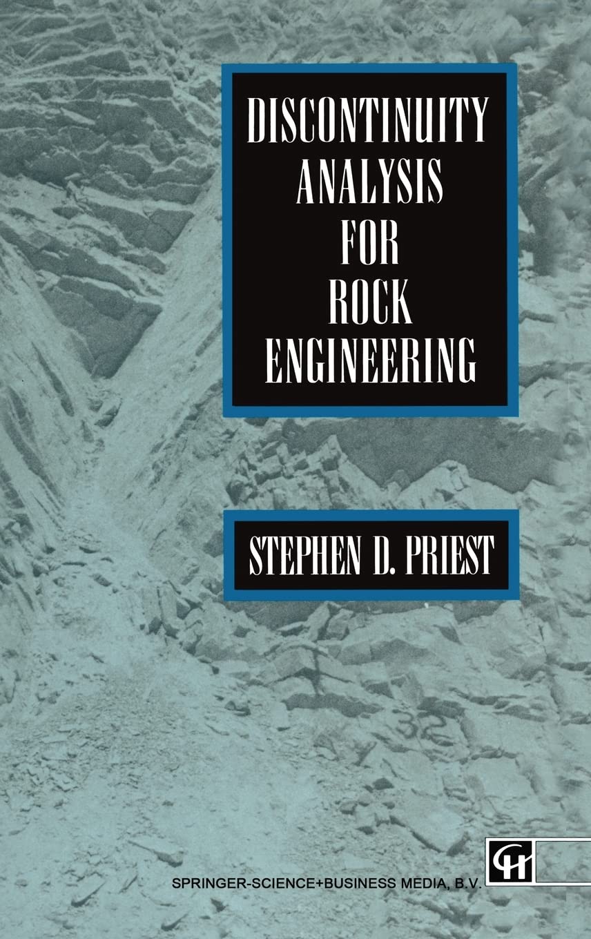 Discontinuity Analysis for Rock Engineering The Happy Book Stack