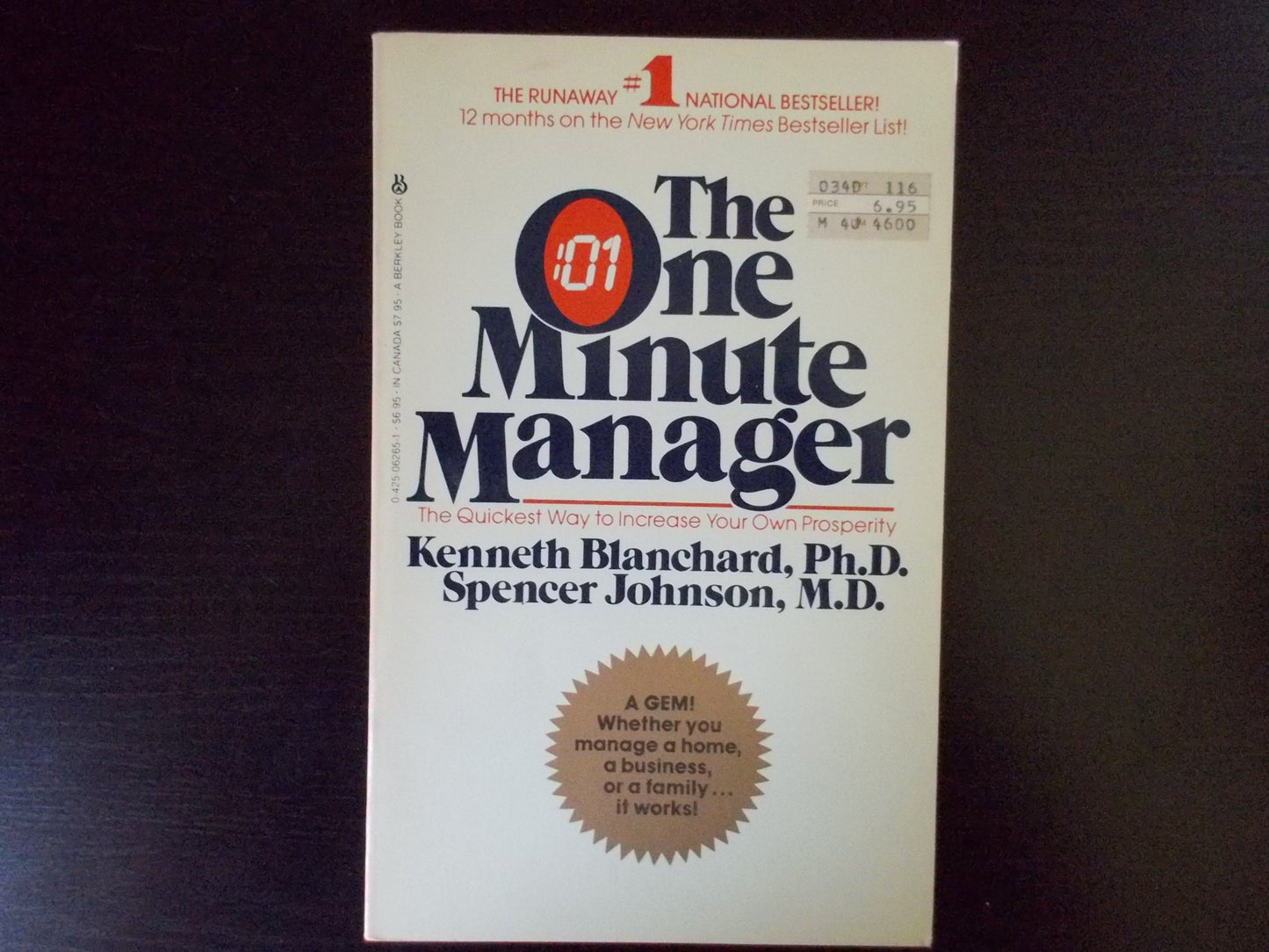 The One Minute Manager The Happy Book Stack