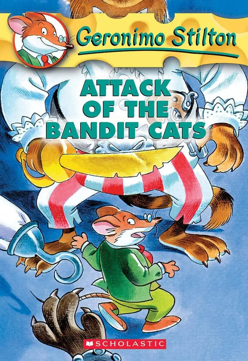 Attack of the Bandit Cats (Geronimo Stilton, No. 8) The Happy Book Stack