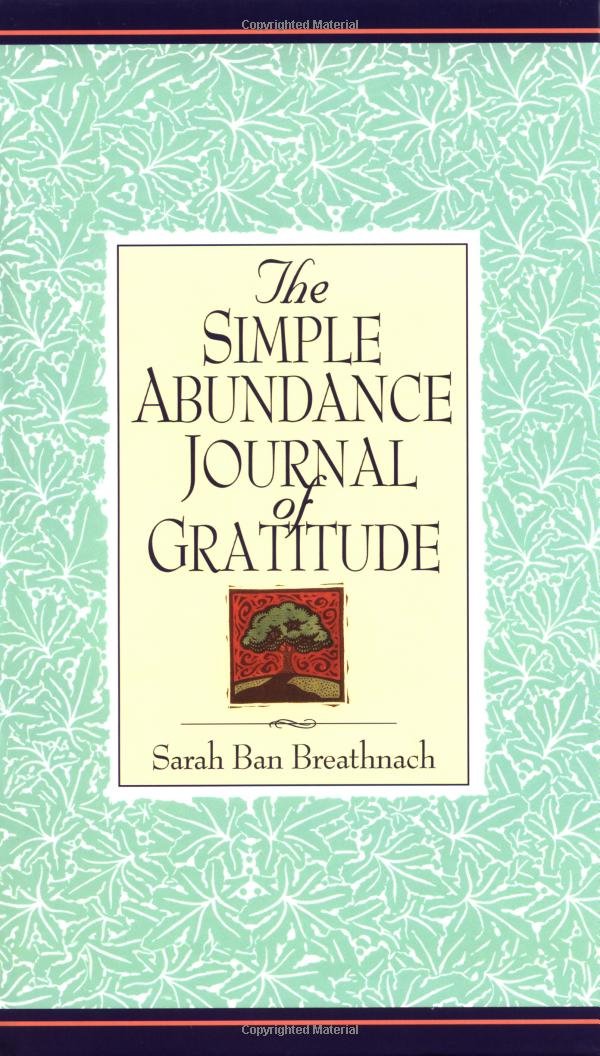 The Simple Abundance Journal of Gratitude The Happy Book Stack