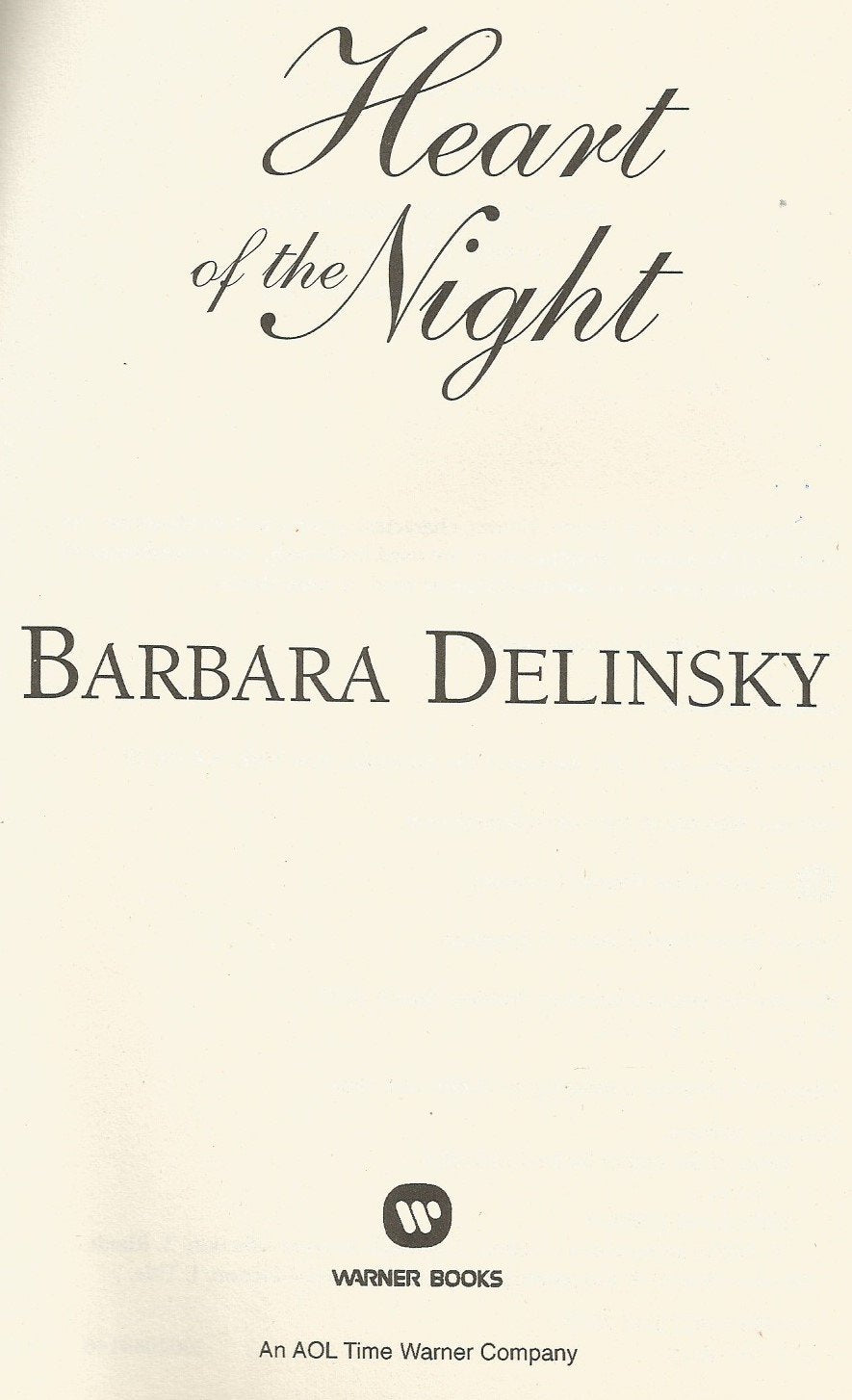 Heart of the Night The Happy Book Stack