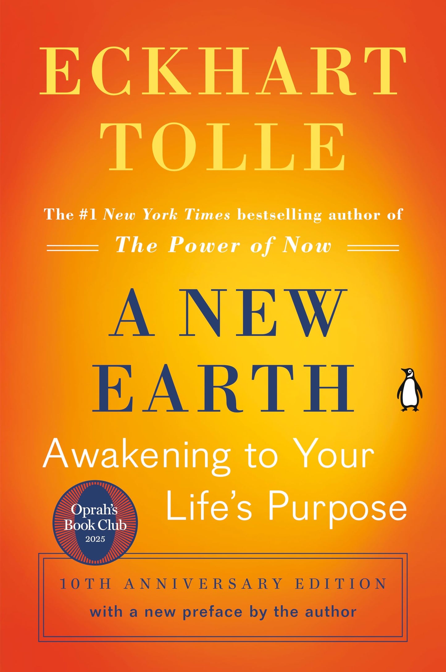 A New Earth: Awakening to Your Life's Purpose (Oprah's Book Club, Selection 61) The Happy Book Stack