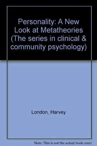 Personality: A New Look at Metatheories (Tertiary Level Biology) The Happy Book Stack