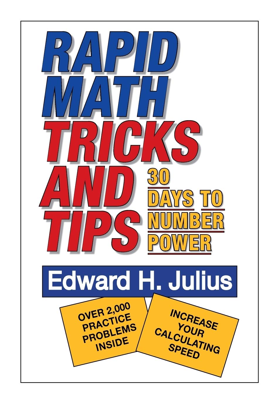 Rapid Math Tricks & Tips: 30 Days to Number Power The Happy Book Stack