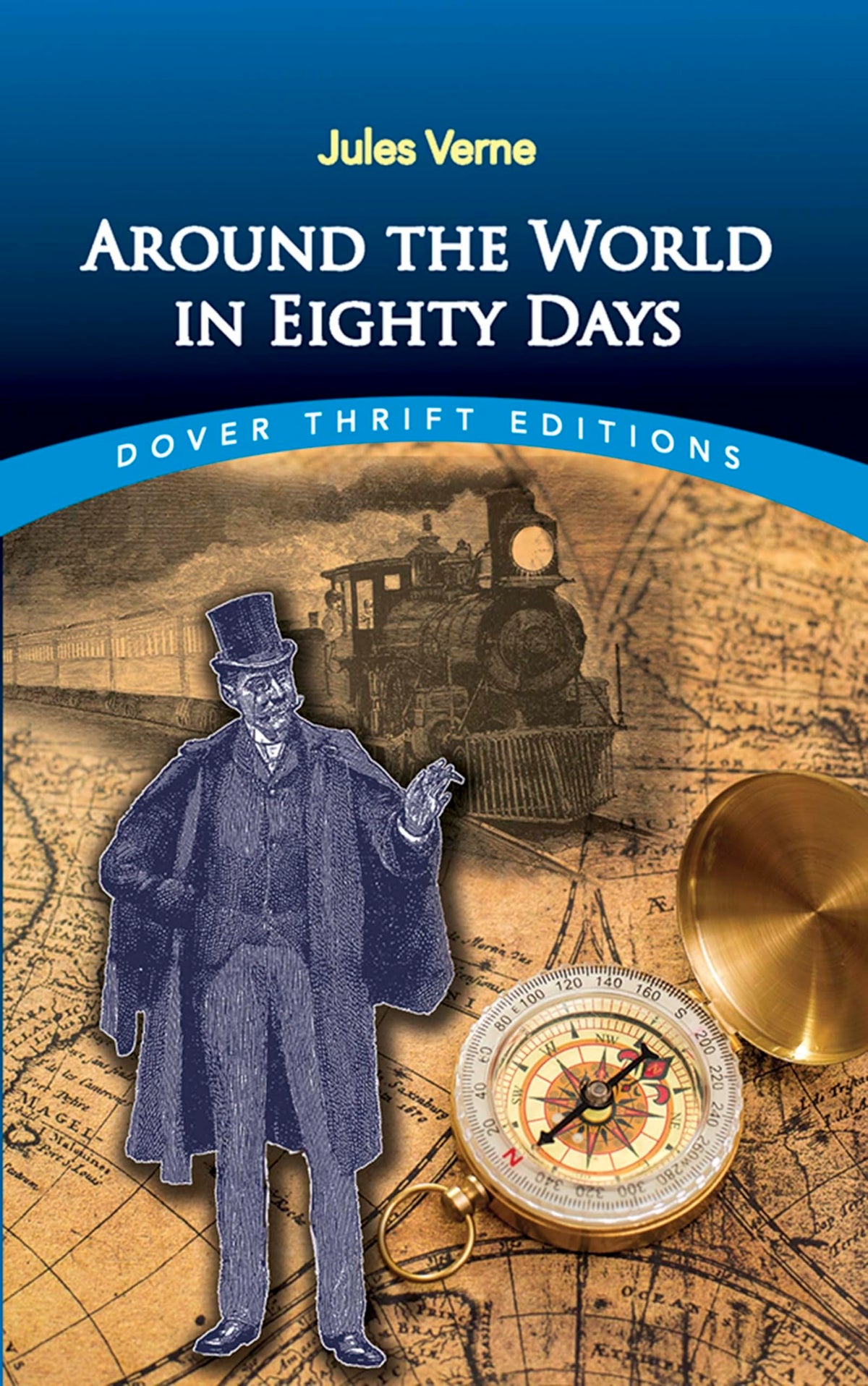 Around the World in Eighty Days (Dover Thrift Editions: Classic Novels) The Happy Book Stack
