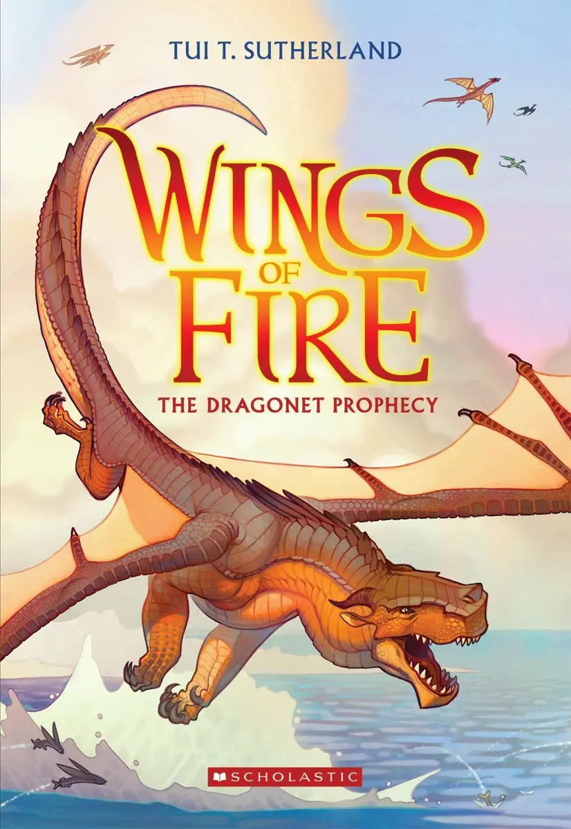 The Dragonet Prophecy (Wings of Fire #1) (1) The Happy Book Stack