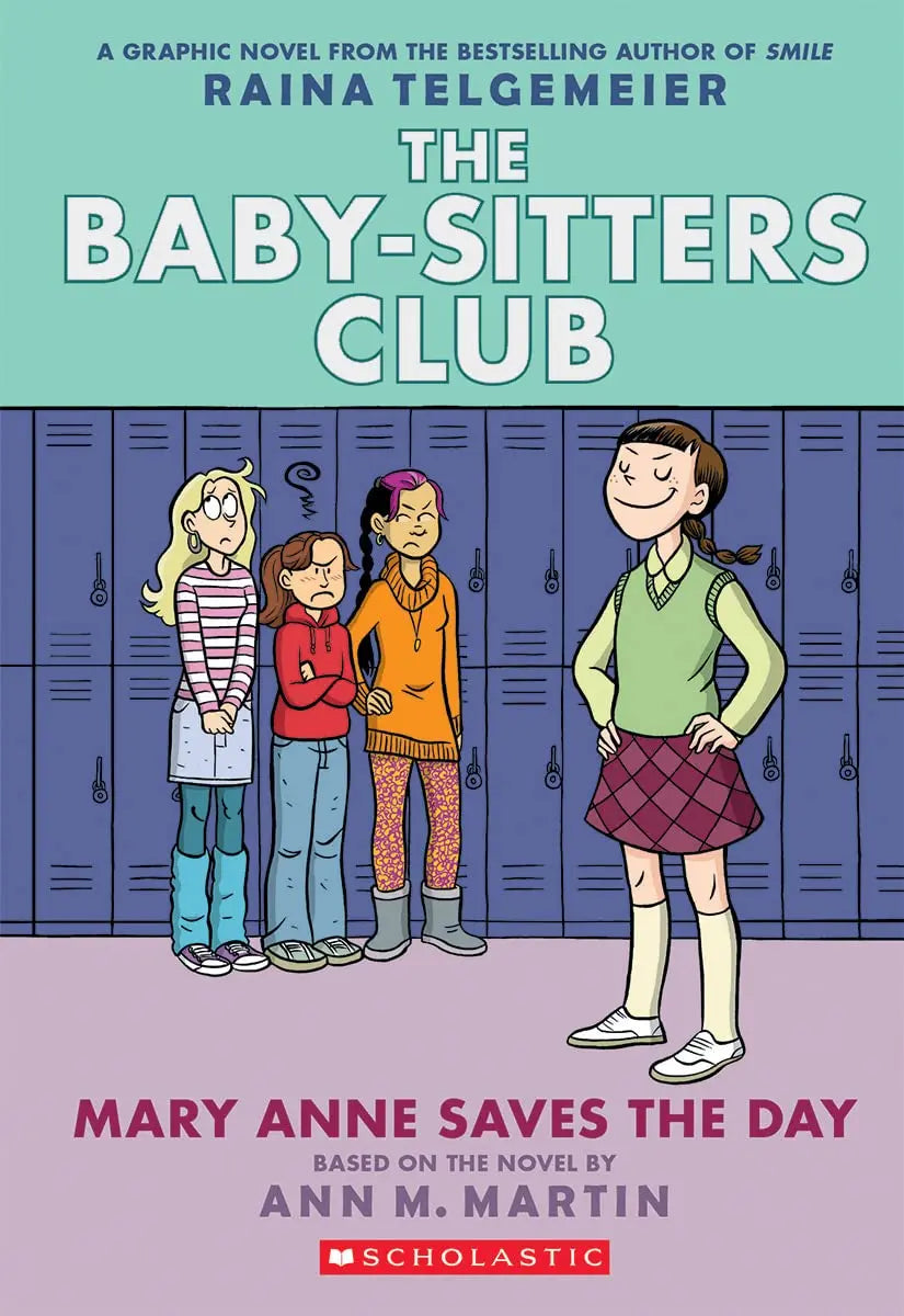 Mary Anne Saves the Day: A Graphic Novel (The Baby-Sitters Club #3) (The Baby-Sitters Club Graphix) The Happy Book Stack