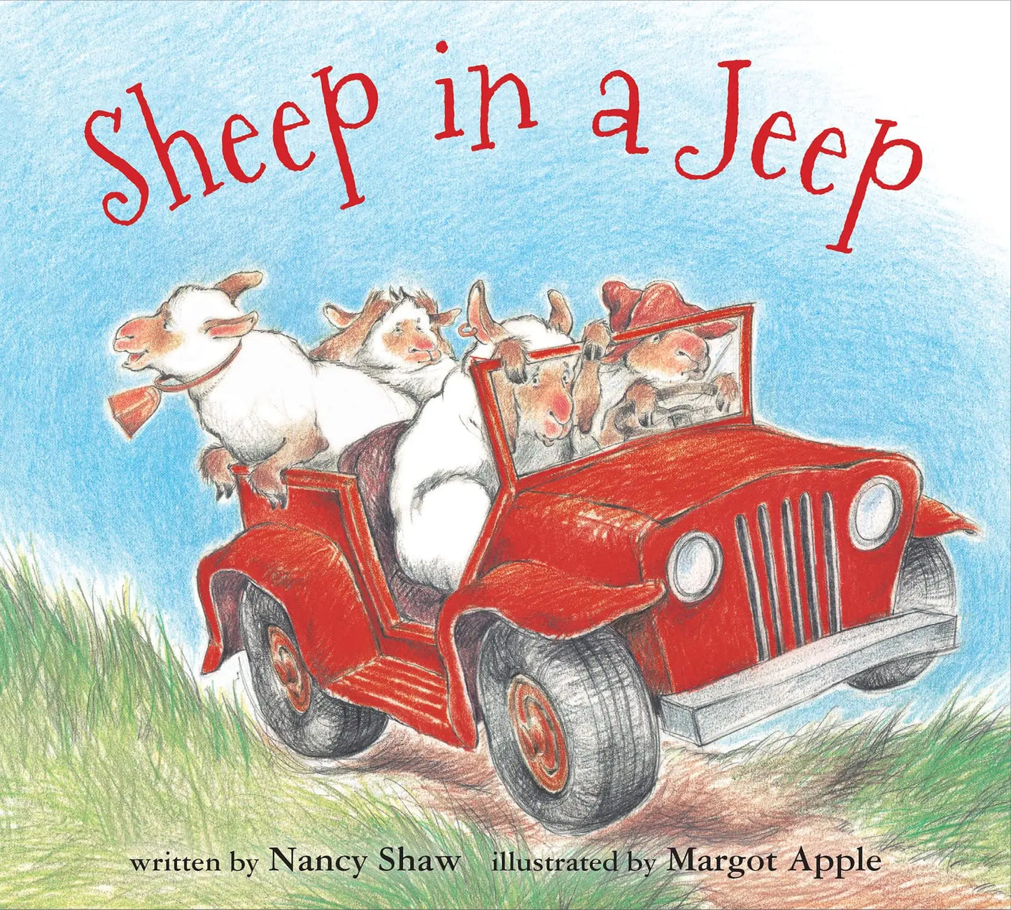Sheep in a Jeep (board book) The Happy Book Stack