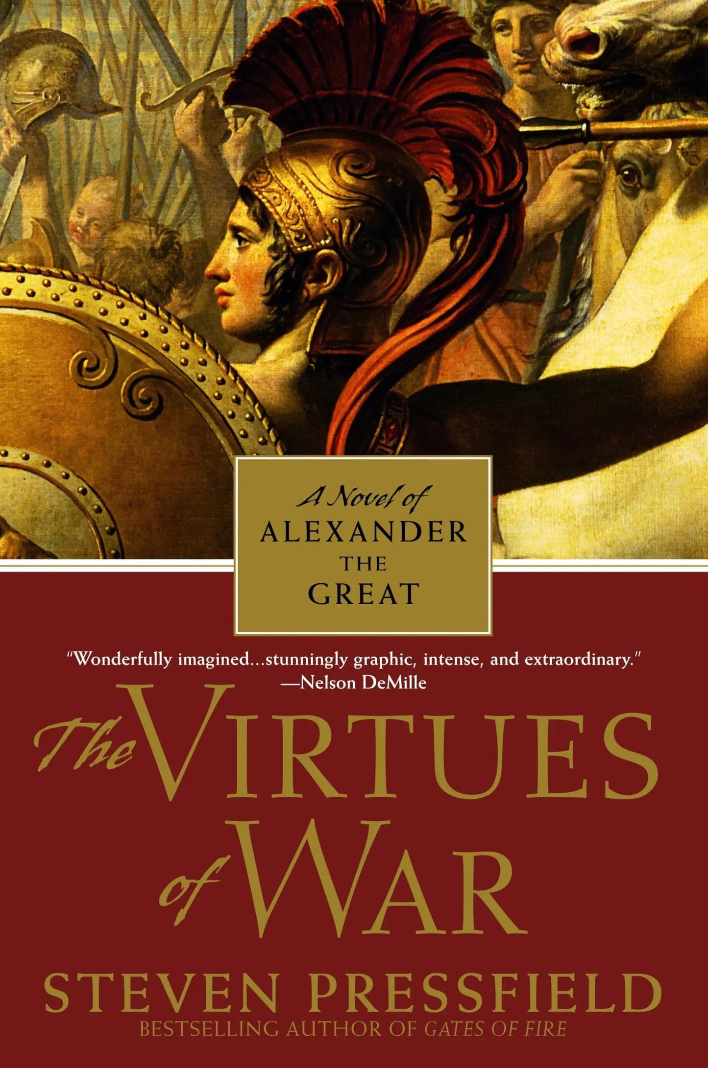 The Virtues of War: A Novel of Alexander the Great The Happy Book Stack