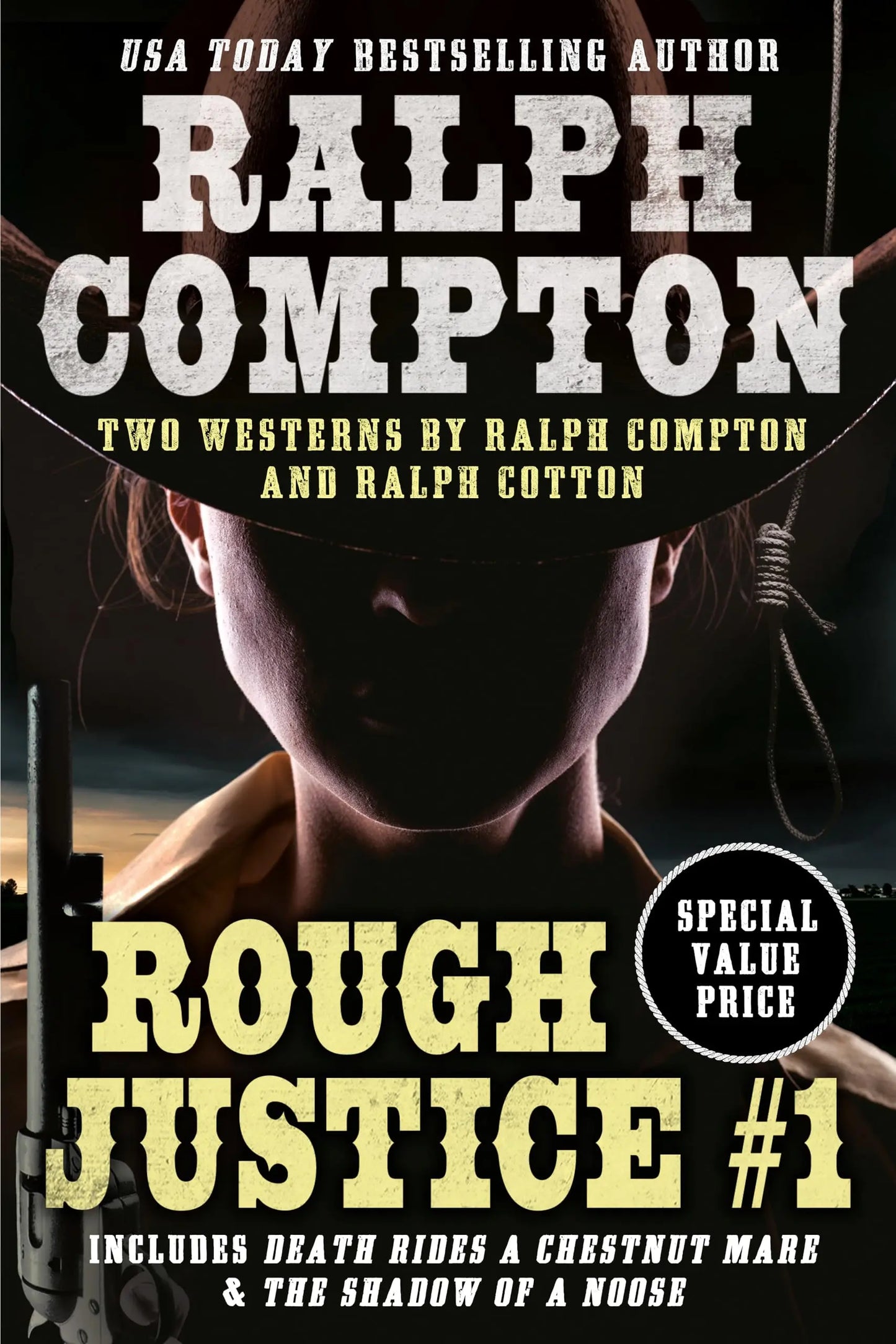 Ralph Compton Double: Rough Justice #1 (Ralph Compton Double, 1) The Happy Book Stack