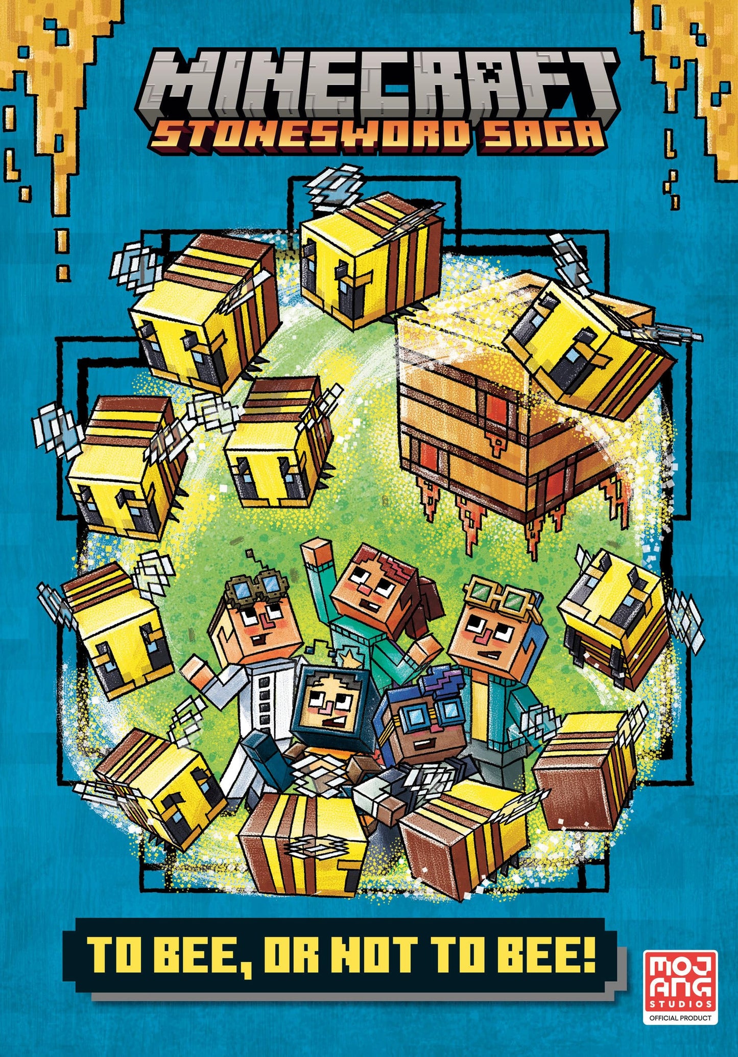 To Bee, Or Not to Bee! (Minecraft Stonesword Saga #4) The Happy Book Stack