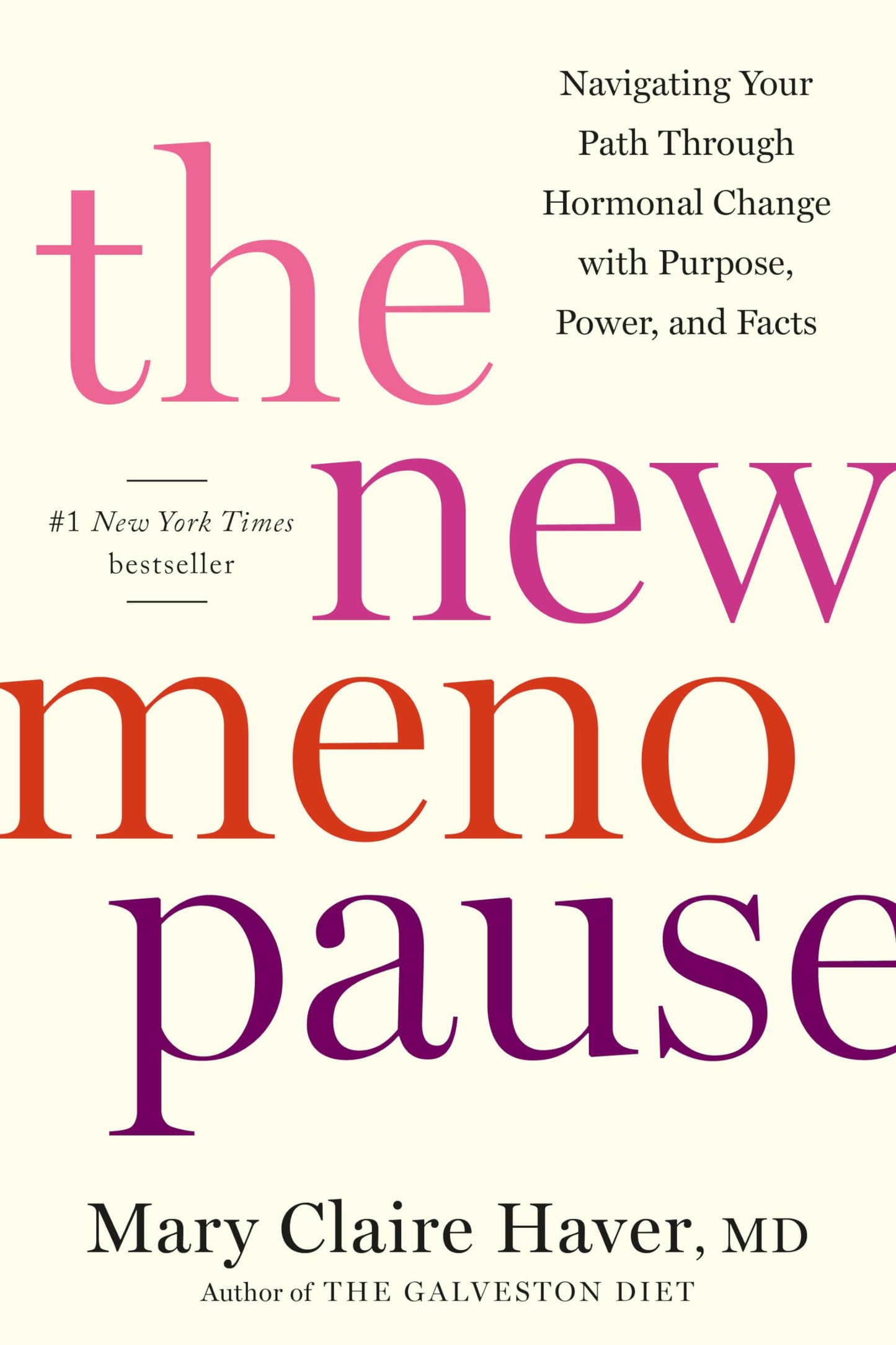 The New Menopause: Navigating Your Path Through Hormonal Change with Purpose, Power, and Facts The Happy Book Stack