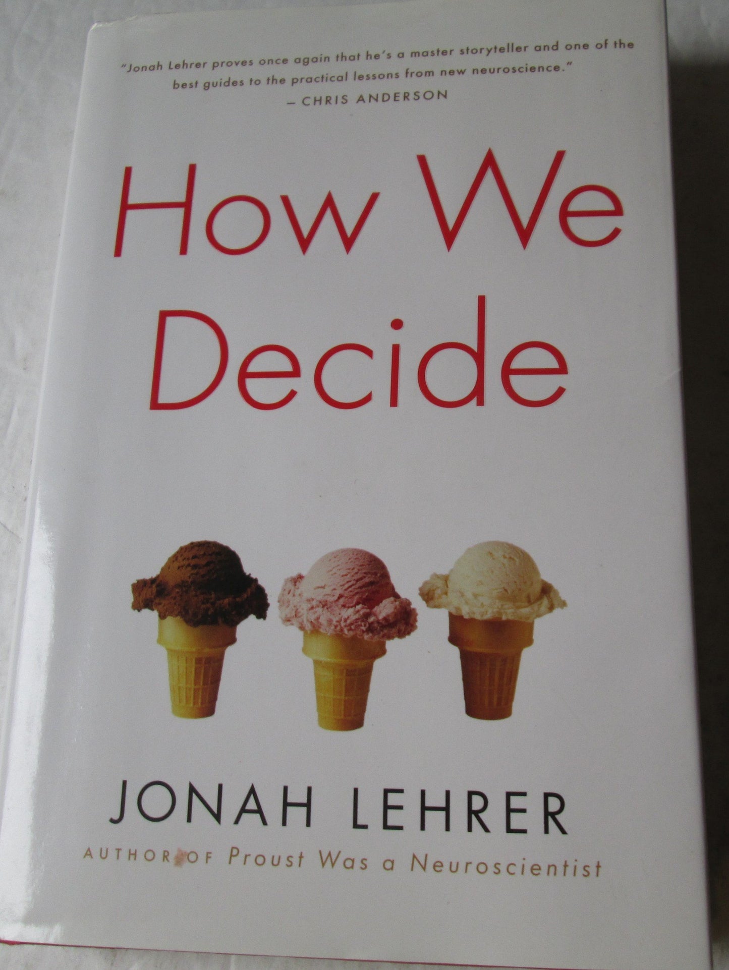 How We Decide The Happy Book Stack