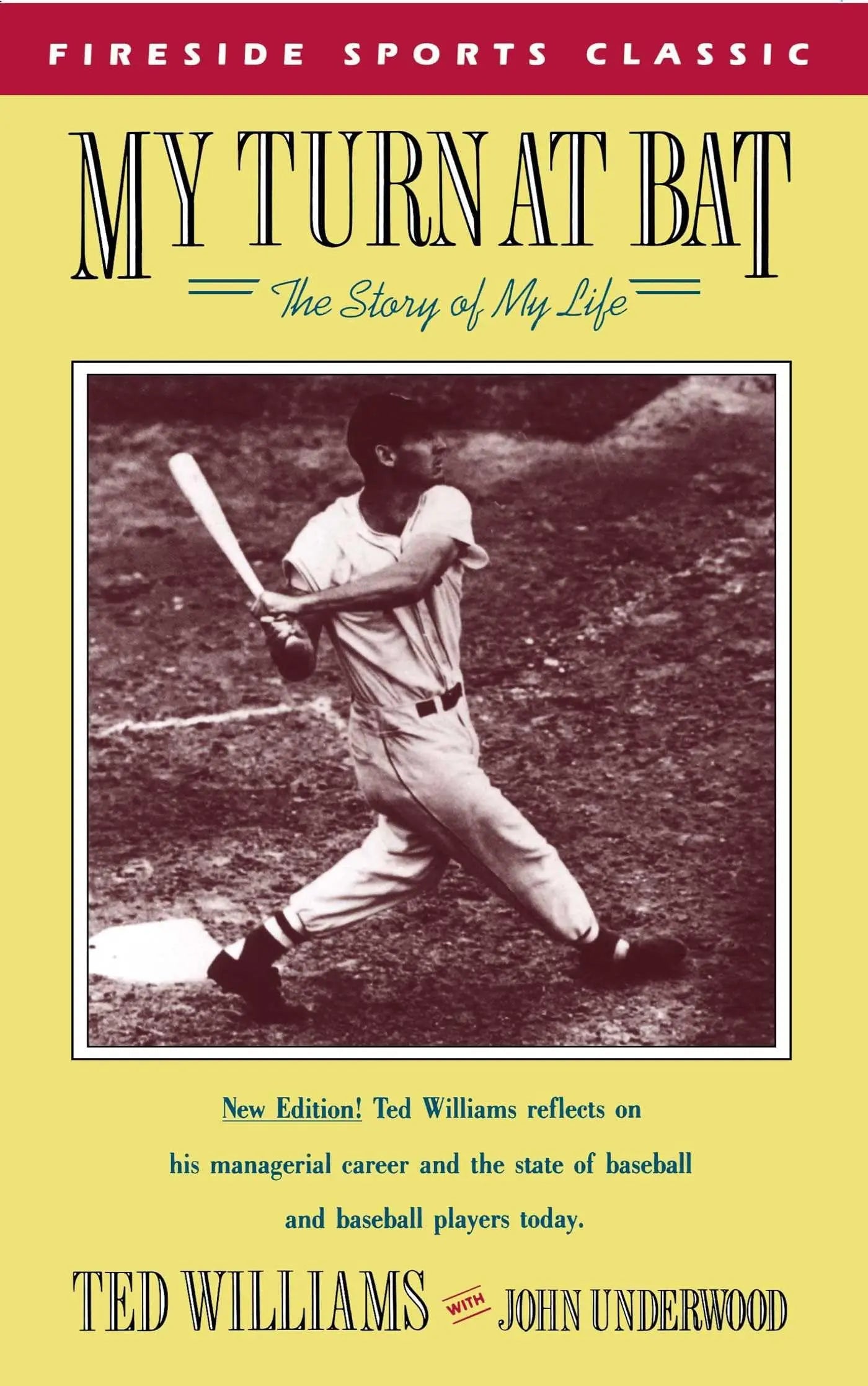 My Turn at Bat: The Story of My Life (Fireside Sports Classics) The Happy Book Stack