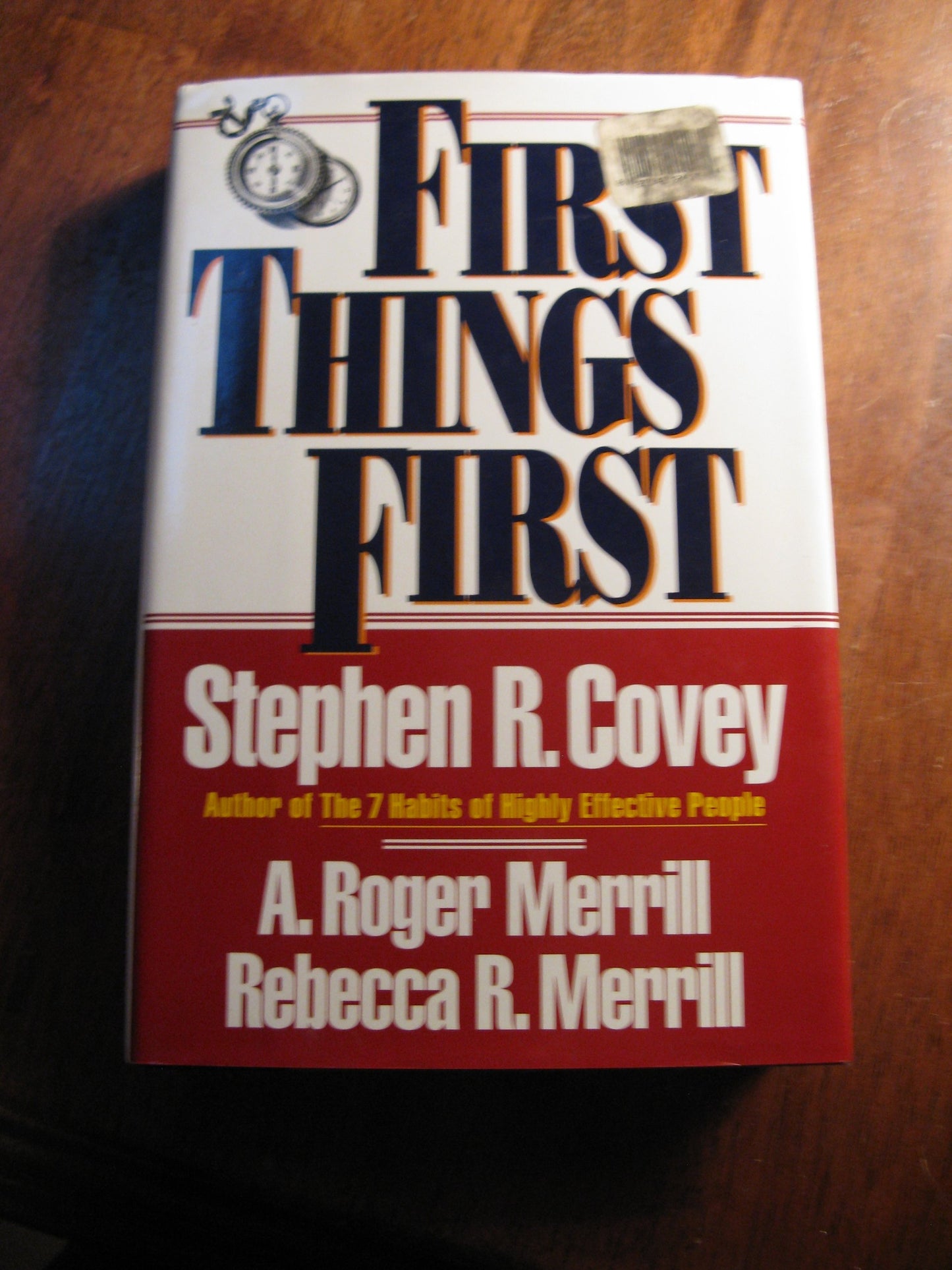 First Things First The Happy Book Stack